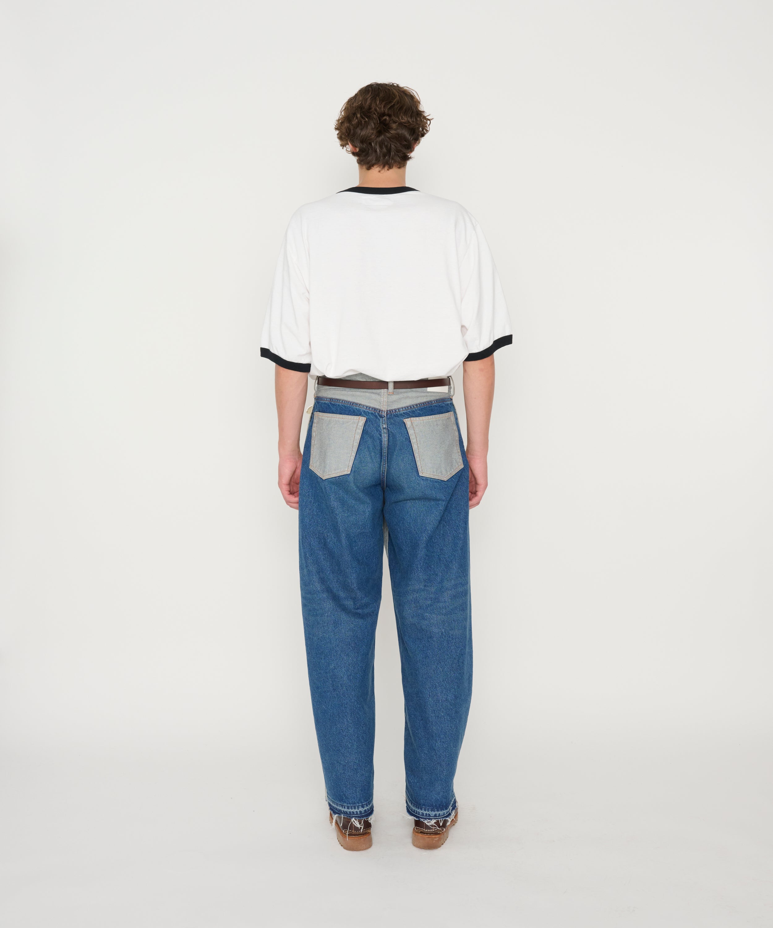 12.5oz DENIM INSIDE OUT 5 POCKET PANTS