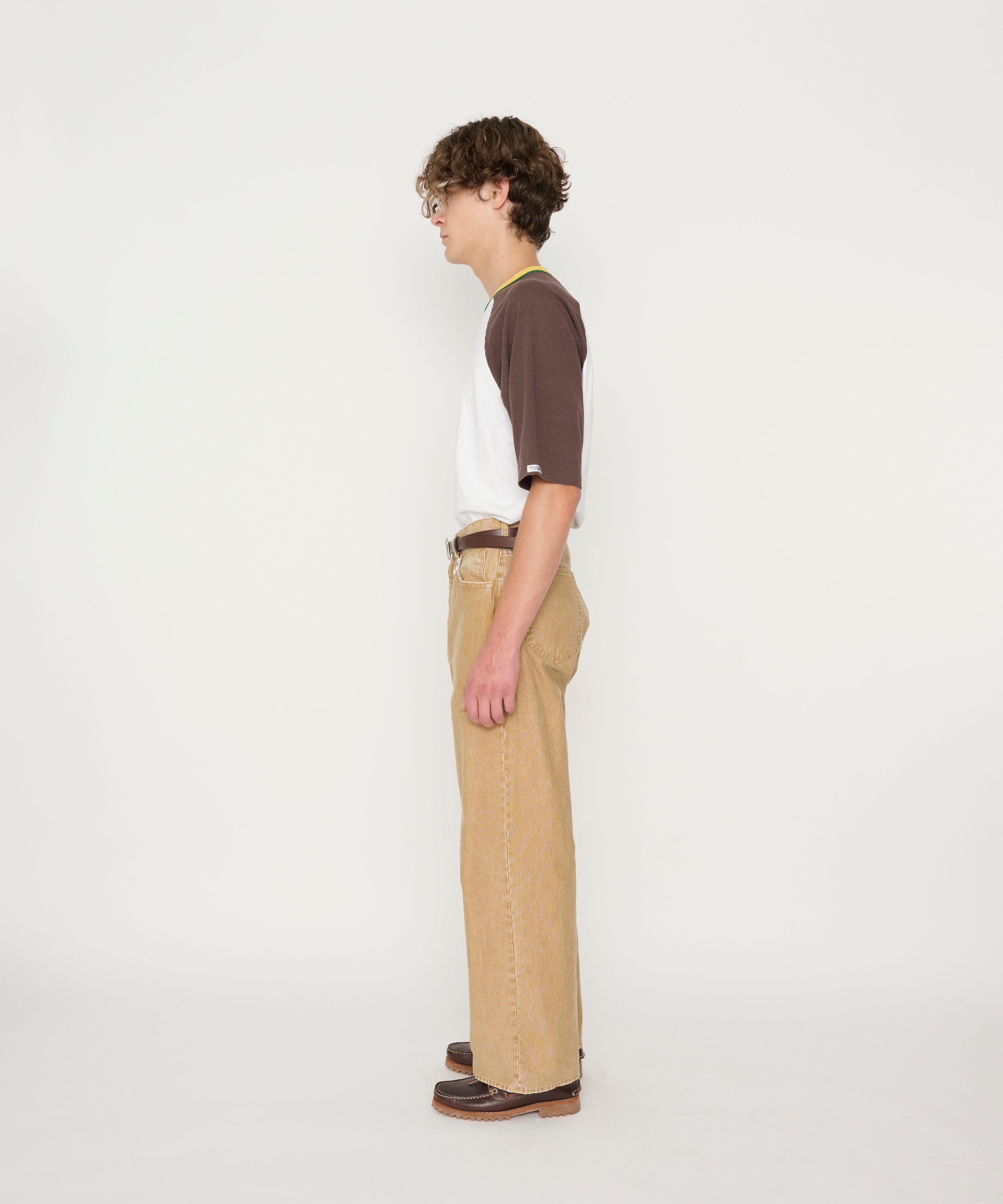 SULFUR DYE HEAVY DUCK CLOTH 5 POCKET PANTS