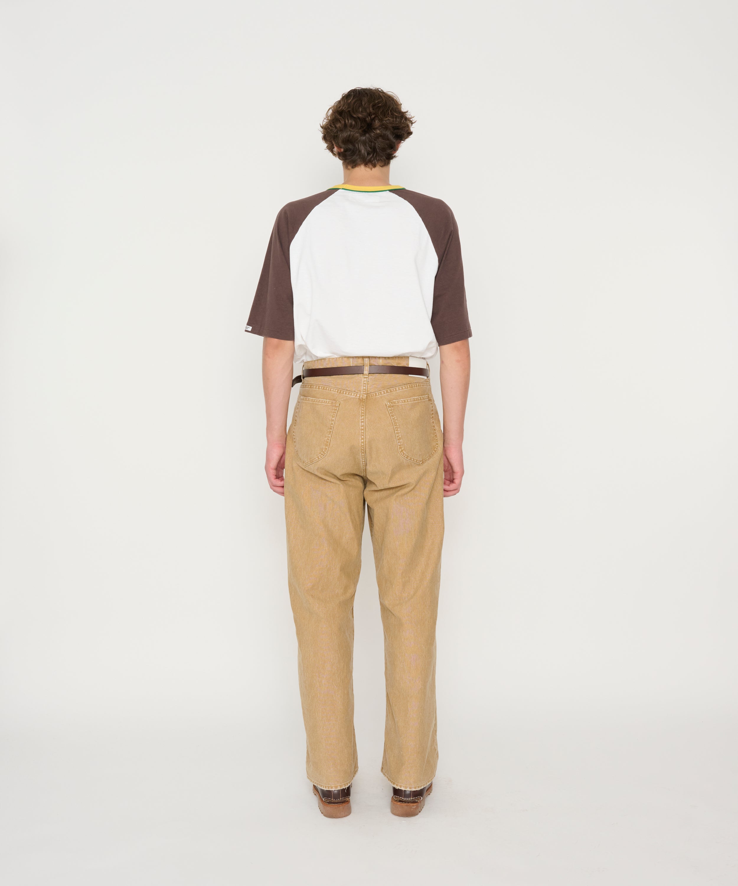 SULFUR DYE HEAVY DUCK CLOTH 5 POCKET PANTS