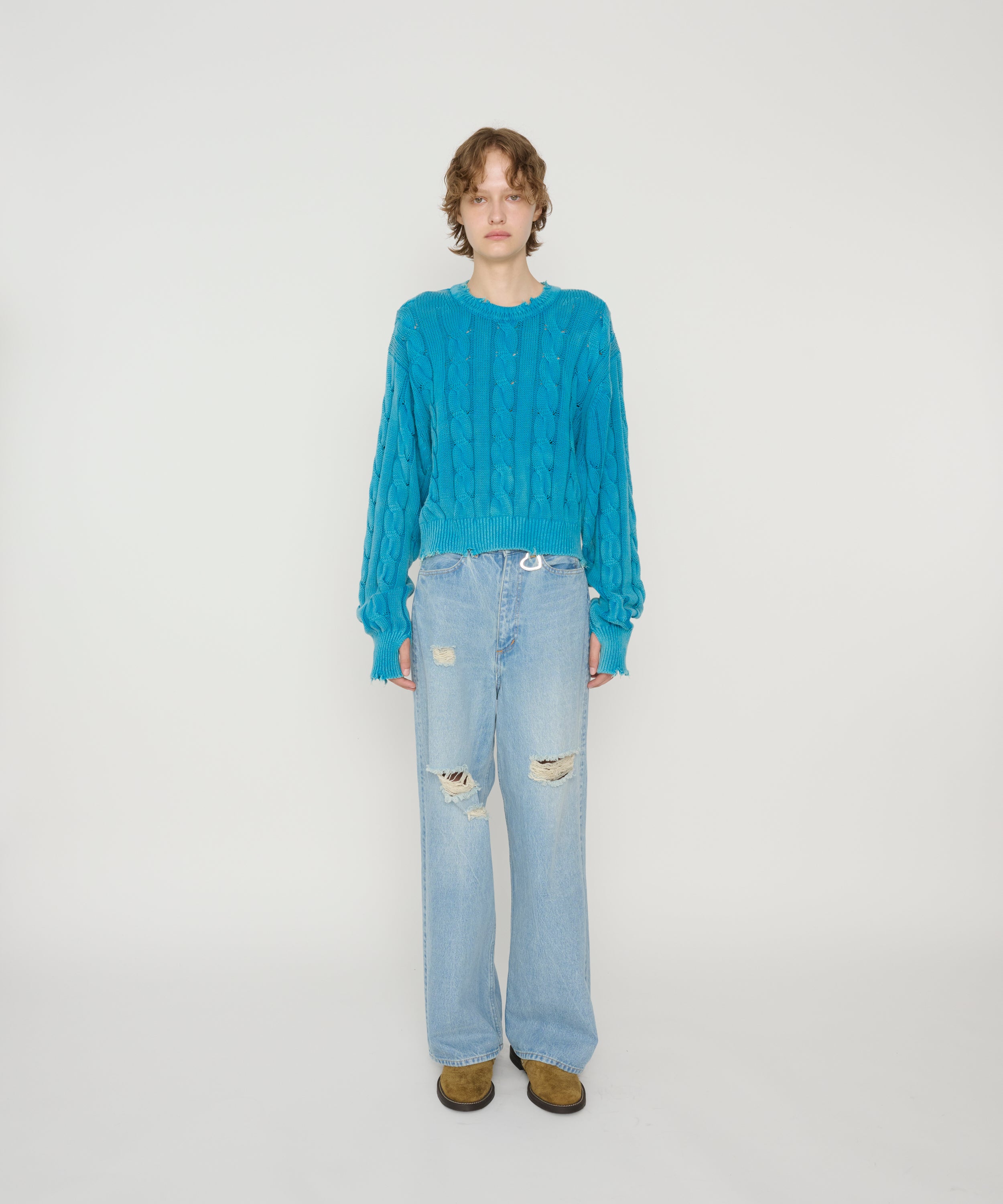 13.5oz DENIM 5 POCKET PANTS