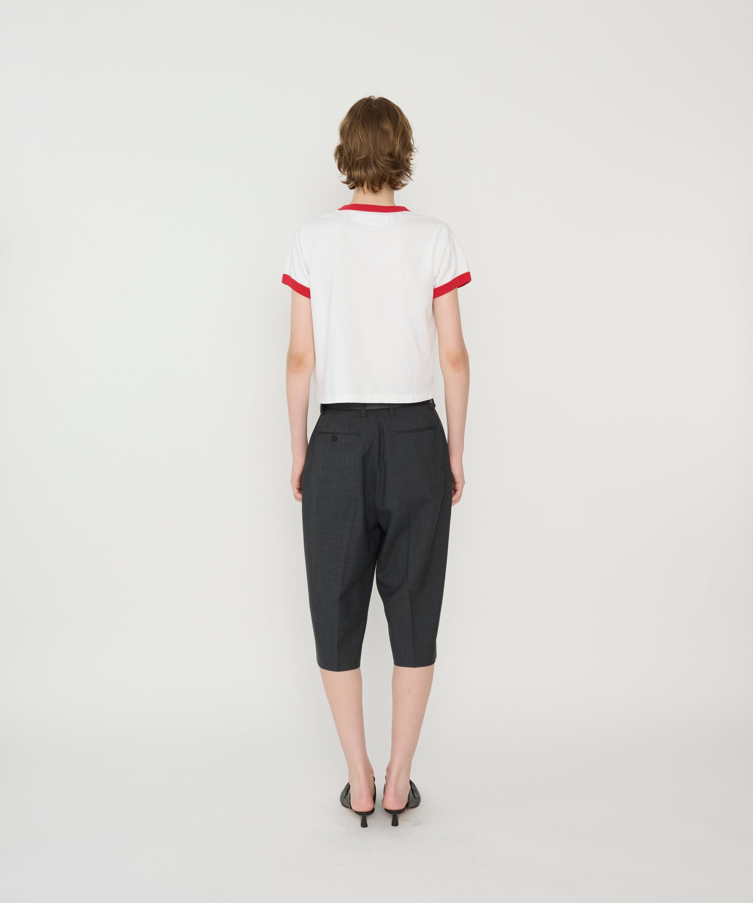 WOOL TROPICAL SHORT TROUSER