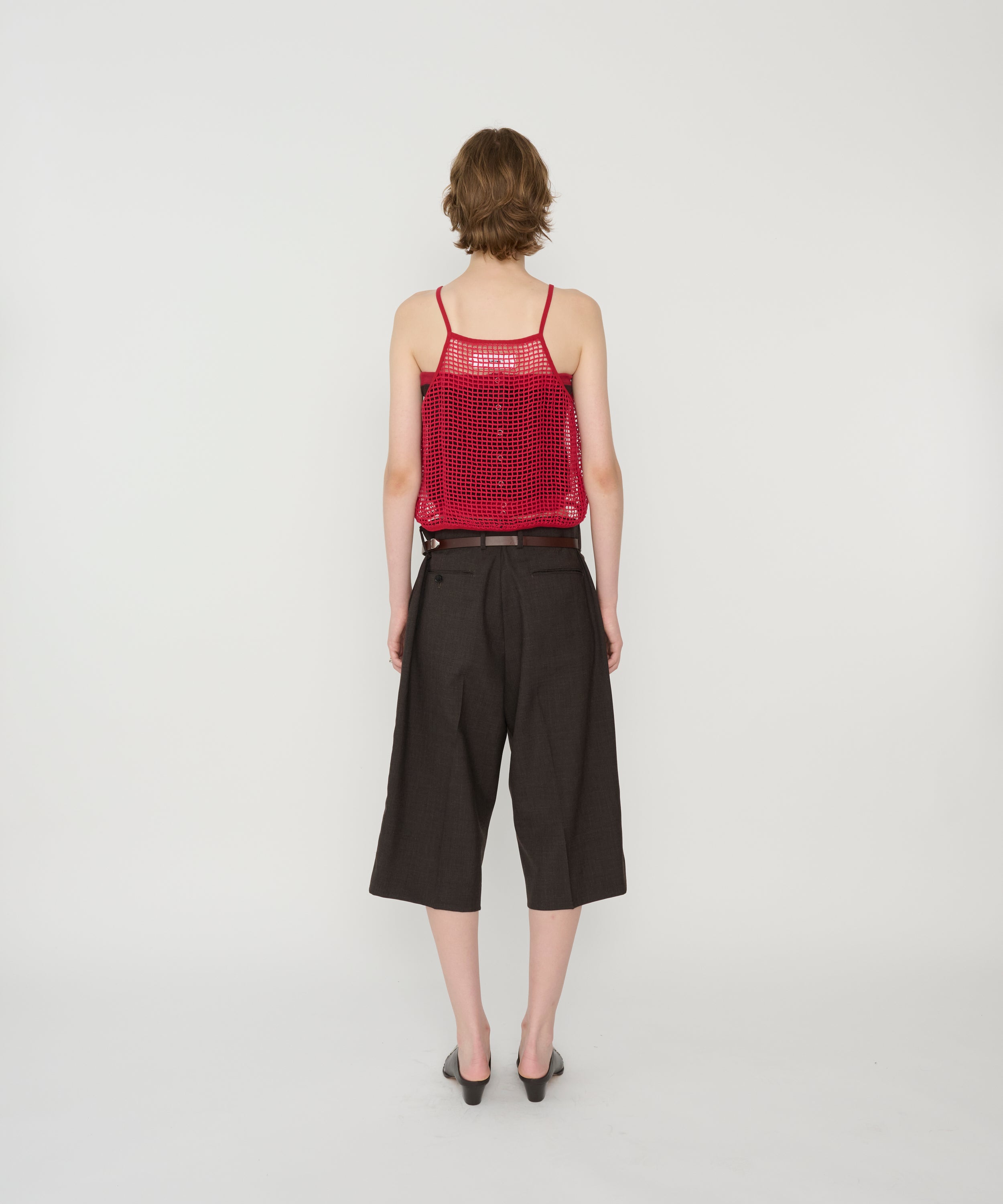 SQUARE MESH CAMISOLE