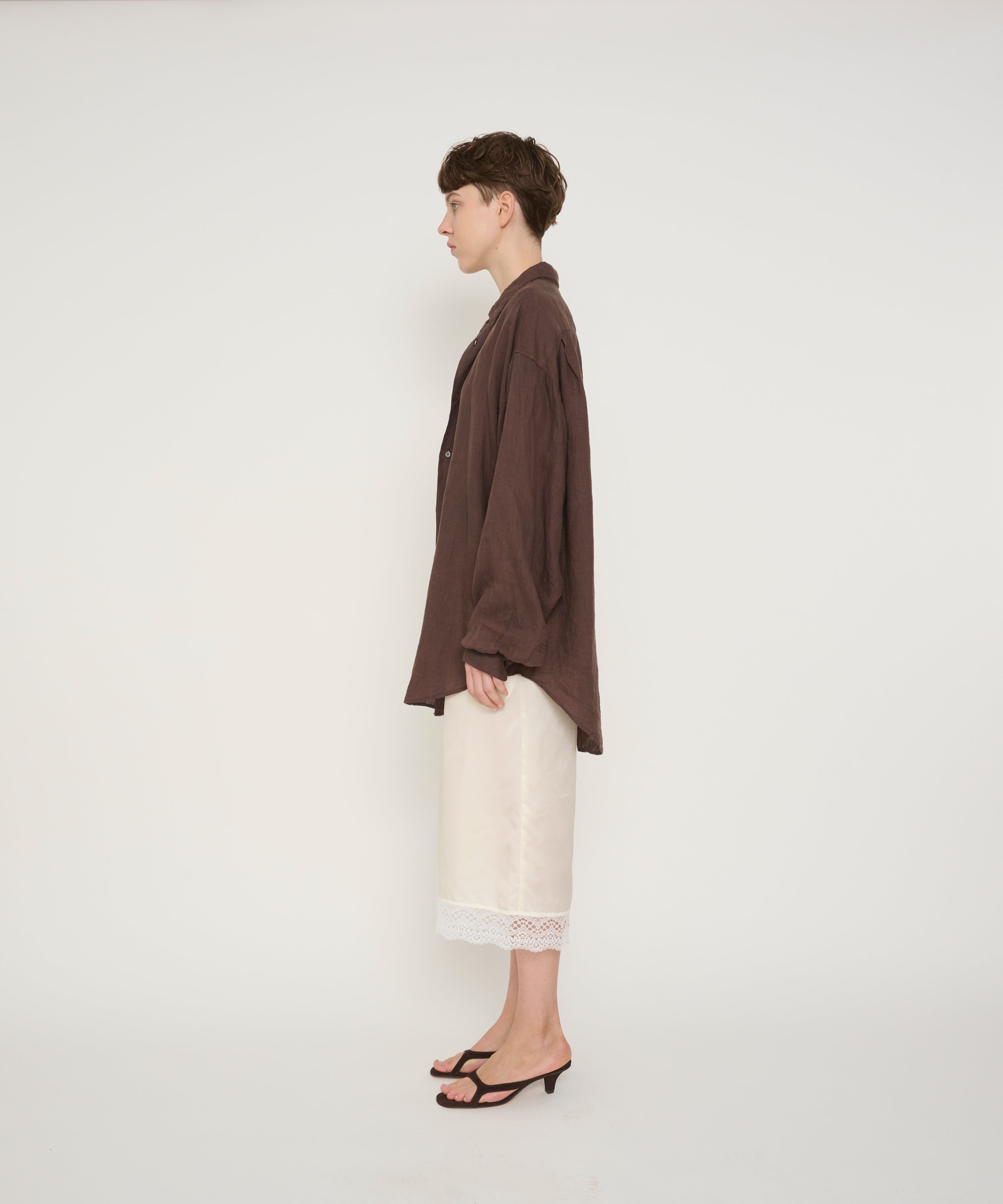 SUEDE THIN STRAP SANDAL