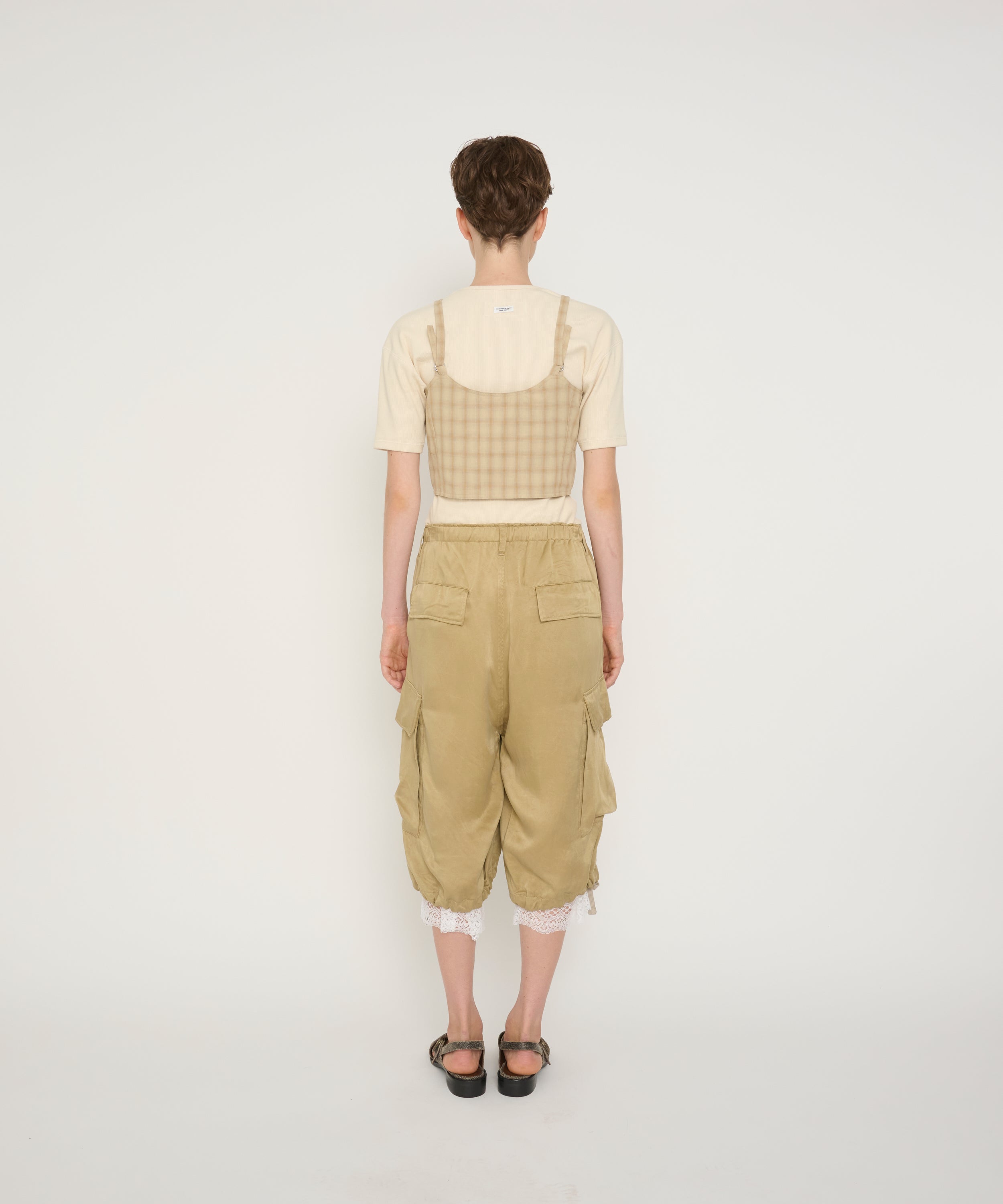COTTON RIB HENRY NECK SHORT SLEEVE PULLOVER