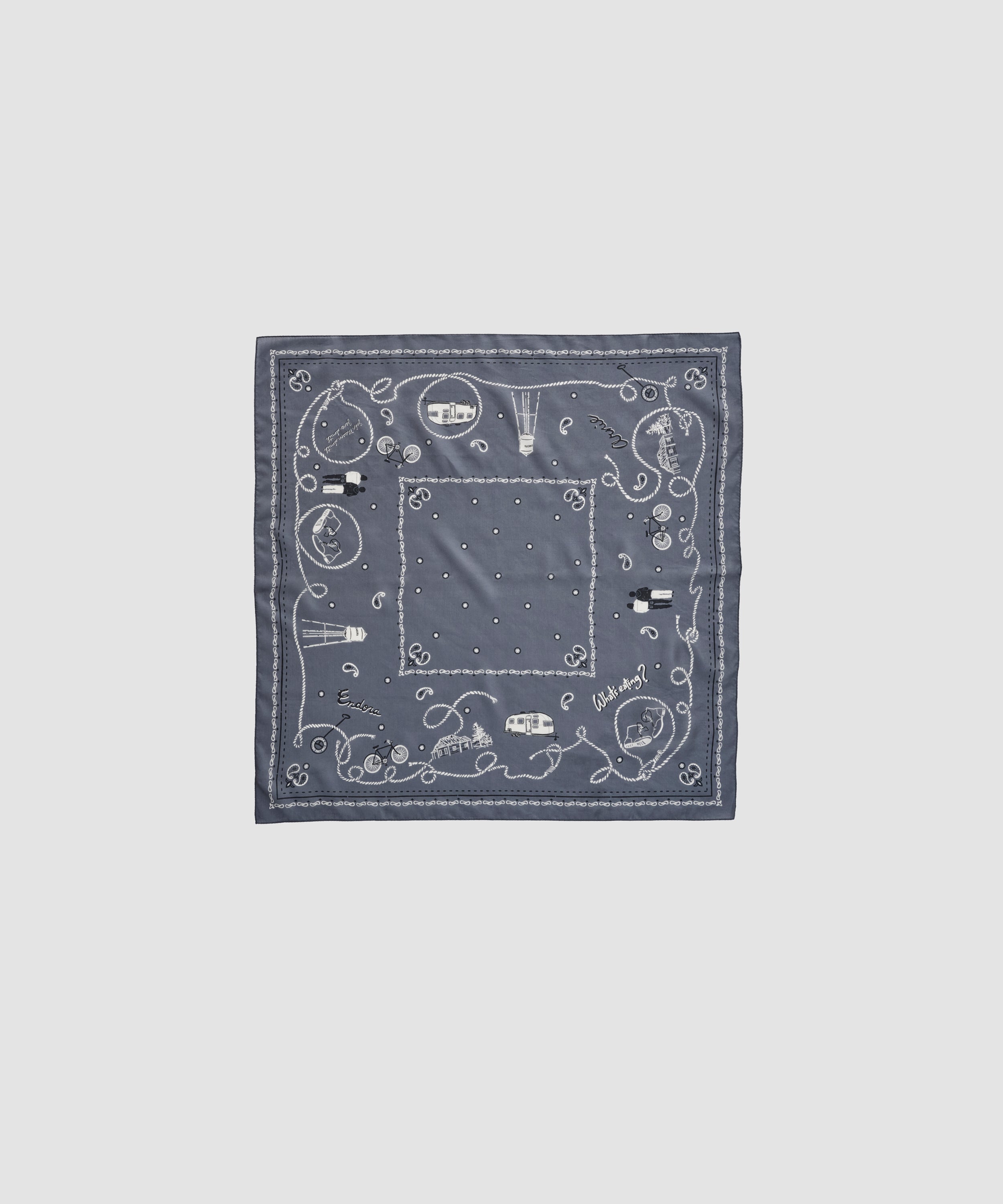 COTTON SILK BANDANA