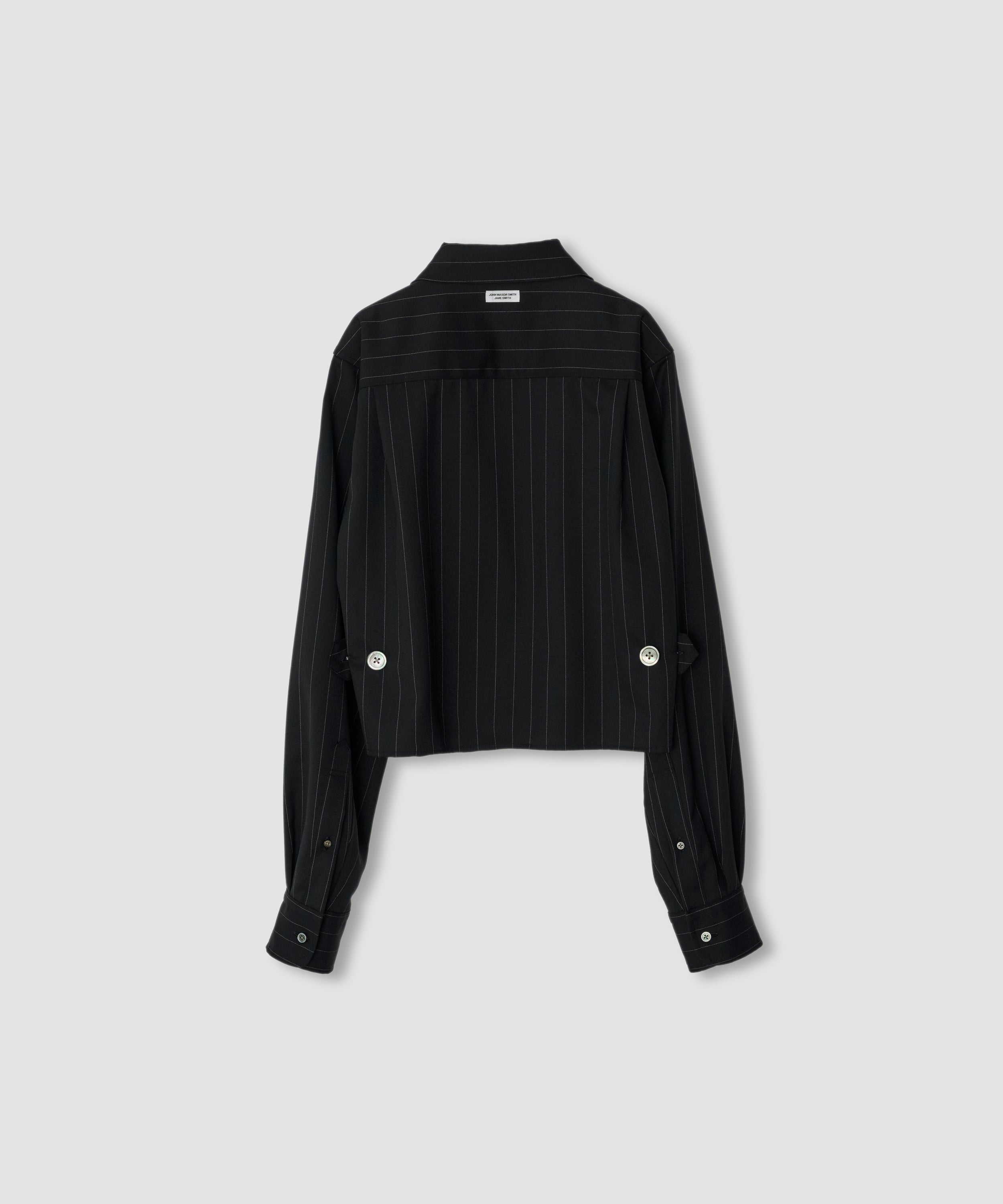 WOOL FRONT SHORT ZIP BLOUSON