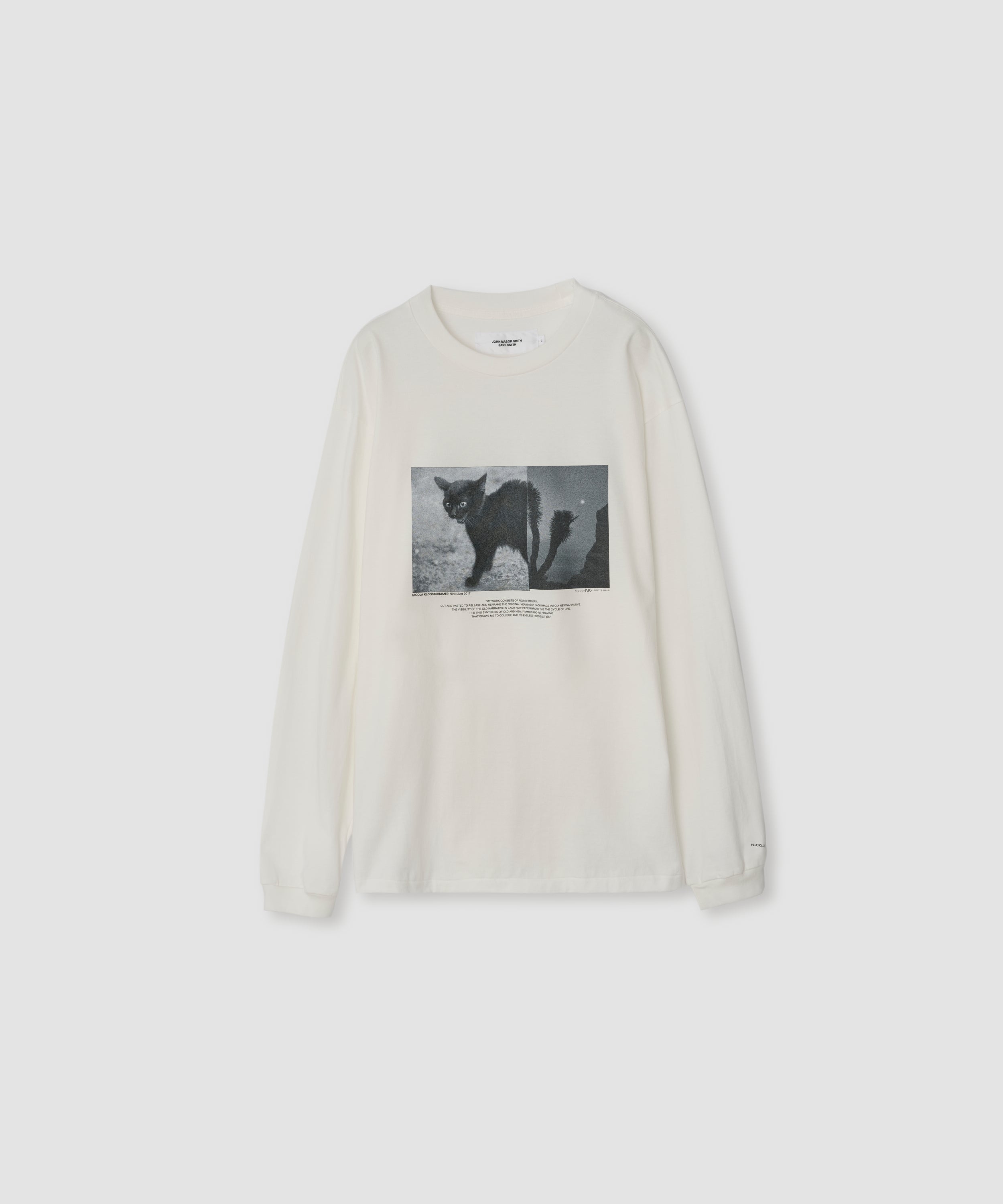 NICOLA KLOOSTERMAN NINE LIVES L/S T-SHIRT