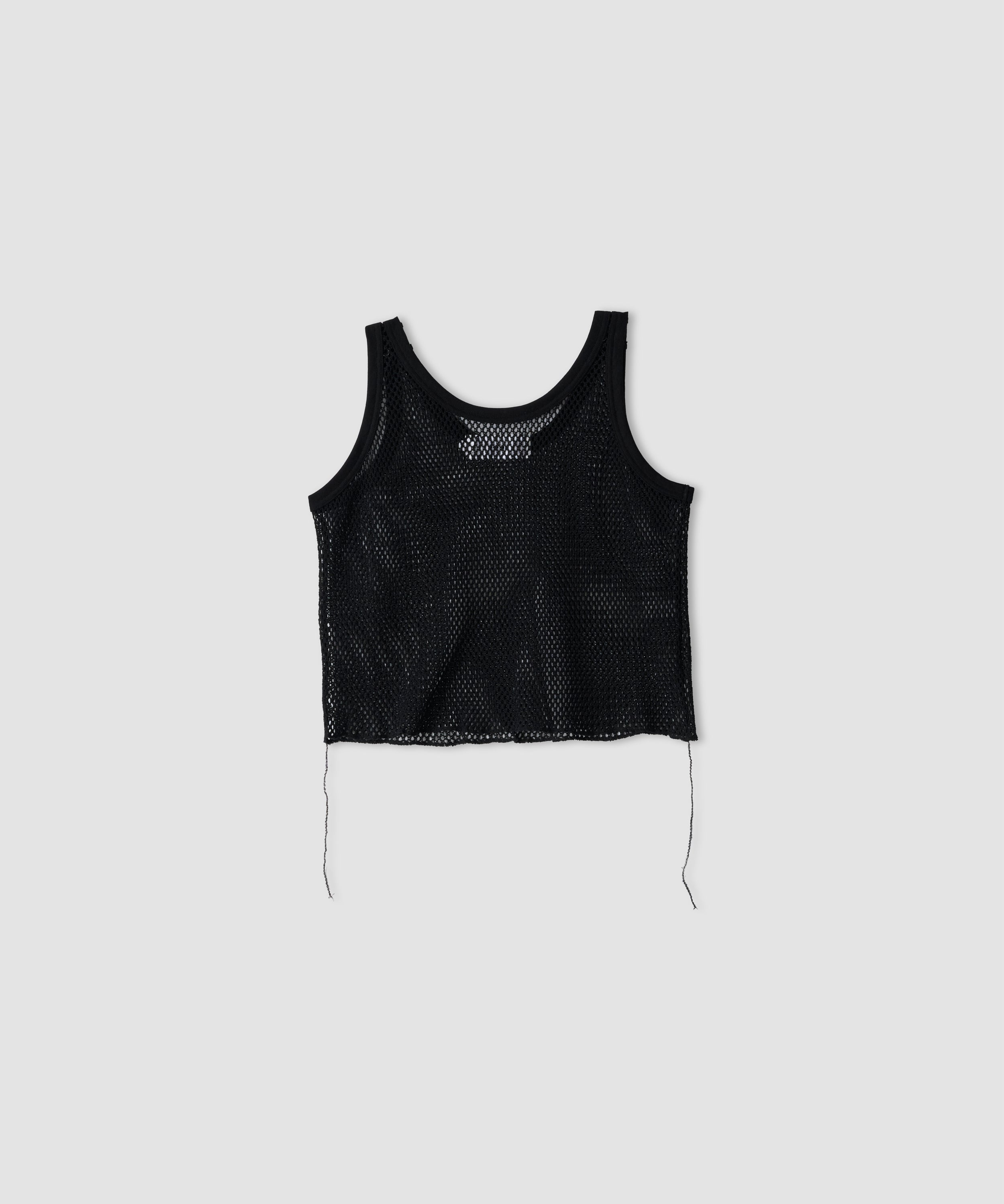 COTTON POLYESTER MESH TANK TOP