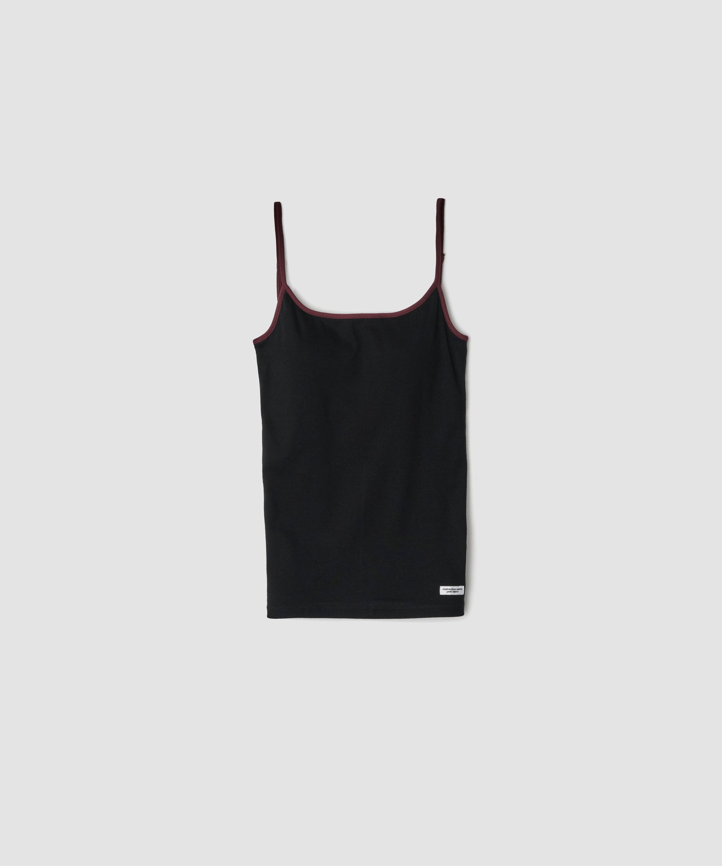 COTTON BICOLOR CAMISOLE