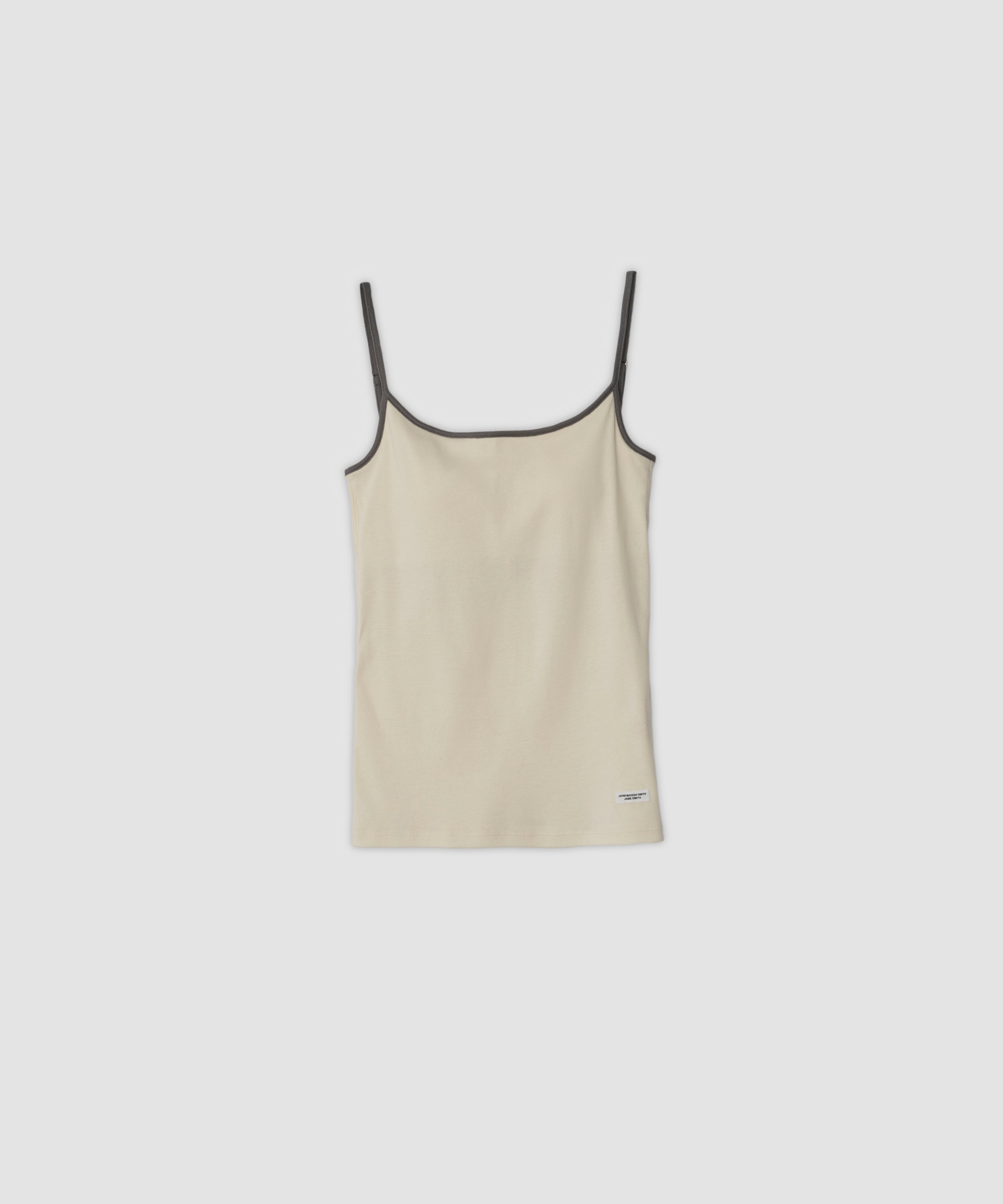 COTTON BICOLOR CAMISOLE