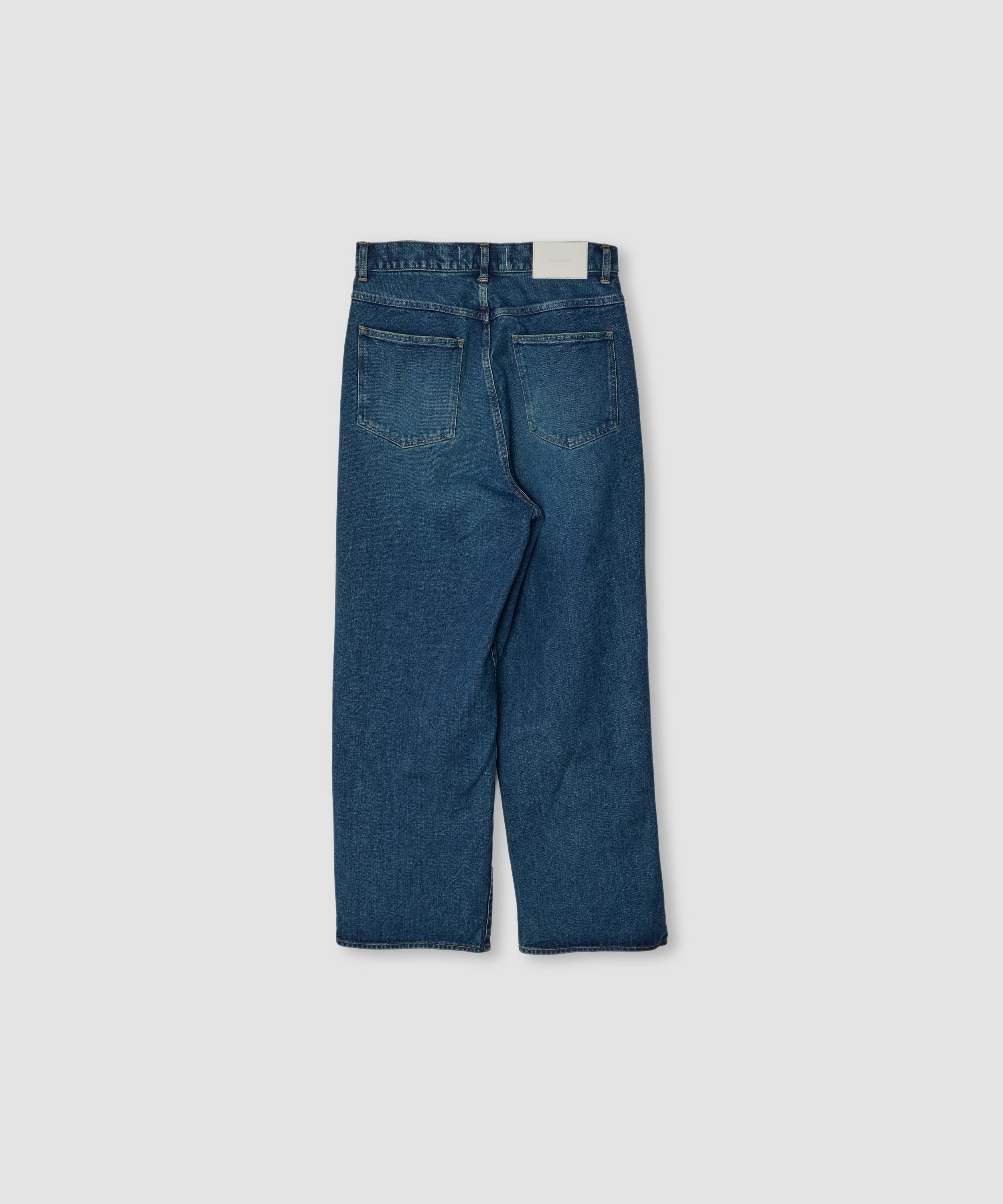 14.5oz DENIM IN TUCK COMFORT TAPERED PANTS