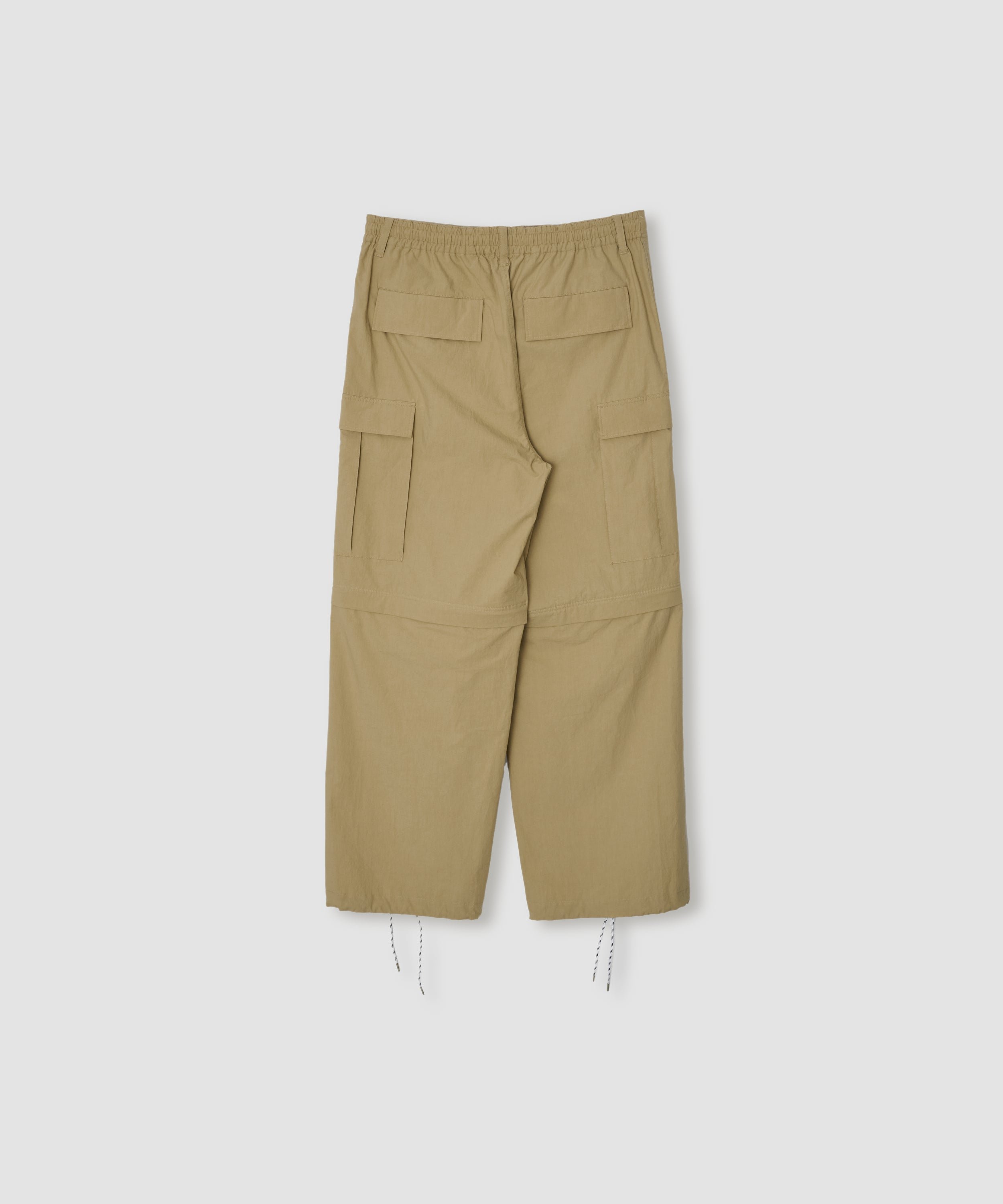 WASHED COTTON BROAD REMOVAL 6PK CARGO PANTS