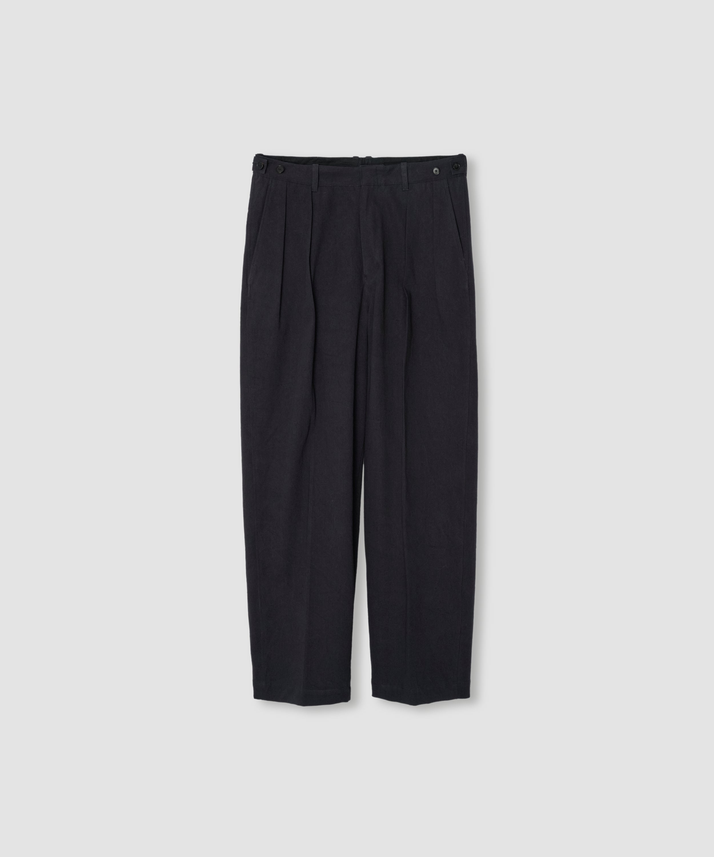 COTTON CHINO CLOTH WAIST ADJUSTMENT PANTS