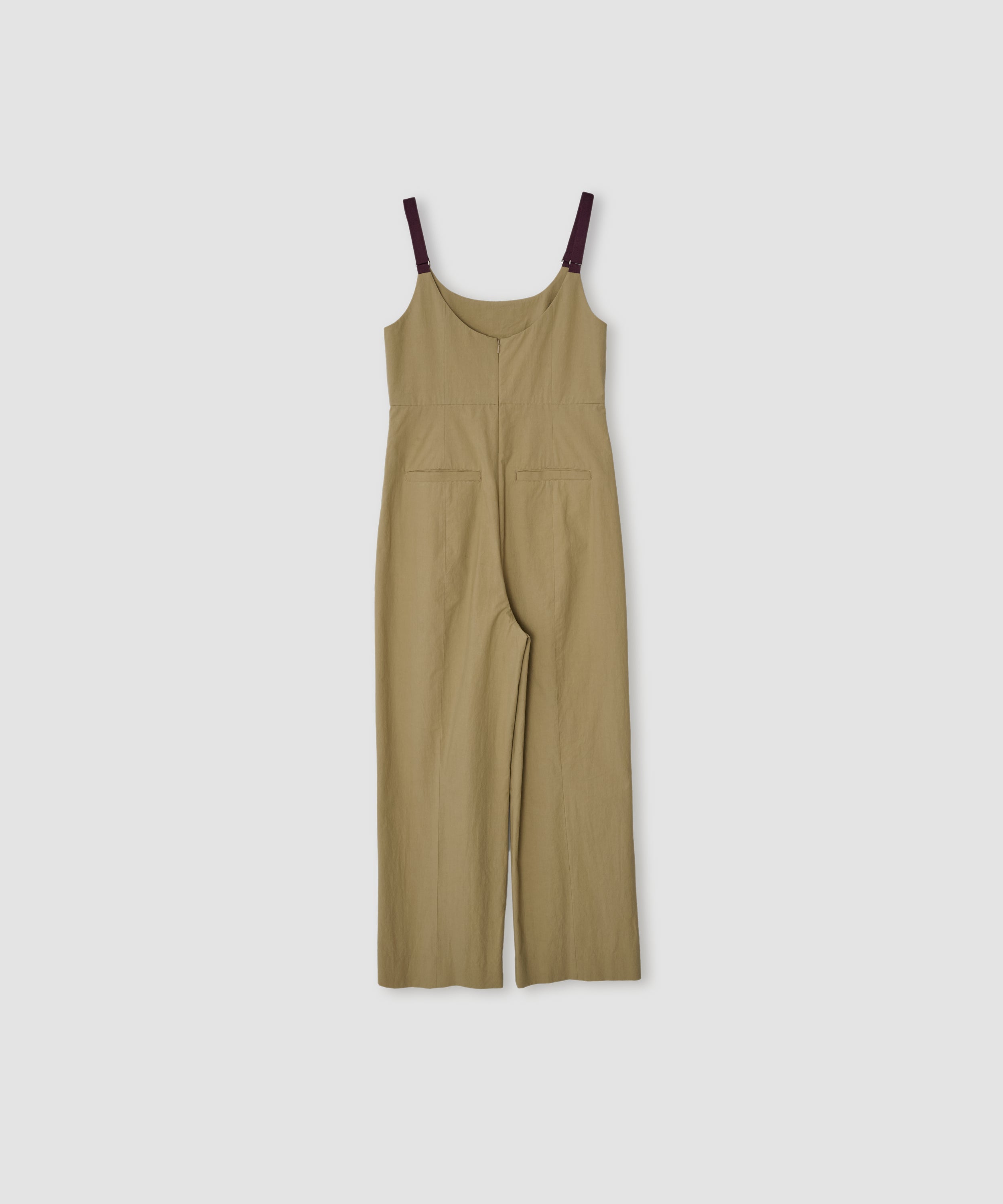 WASHED COTTON BROAD OVERALL