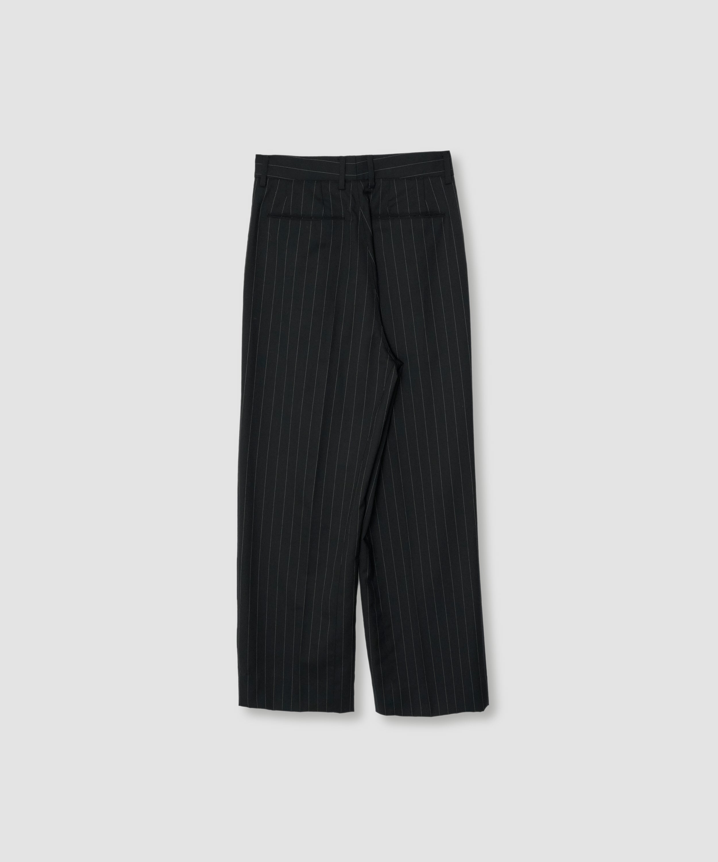 WOOL TUCK SLACKS