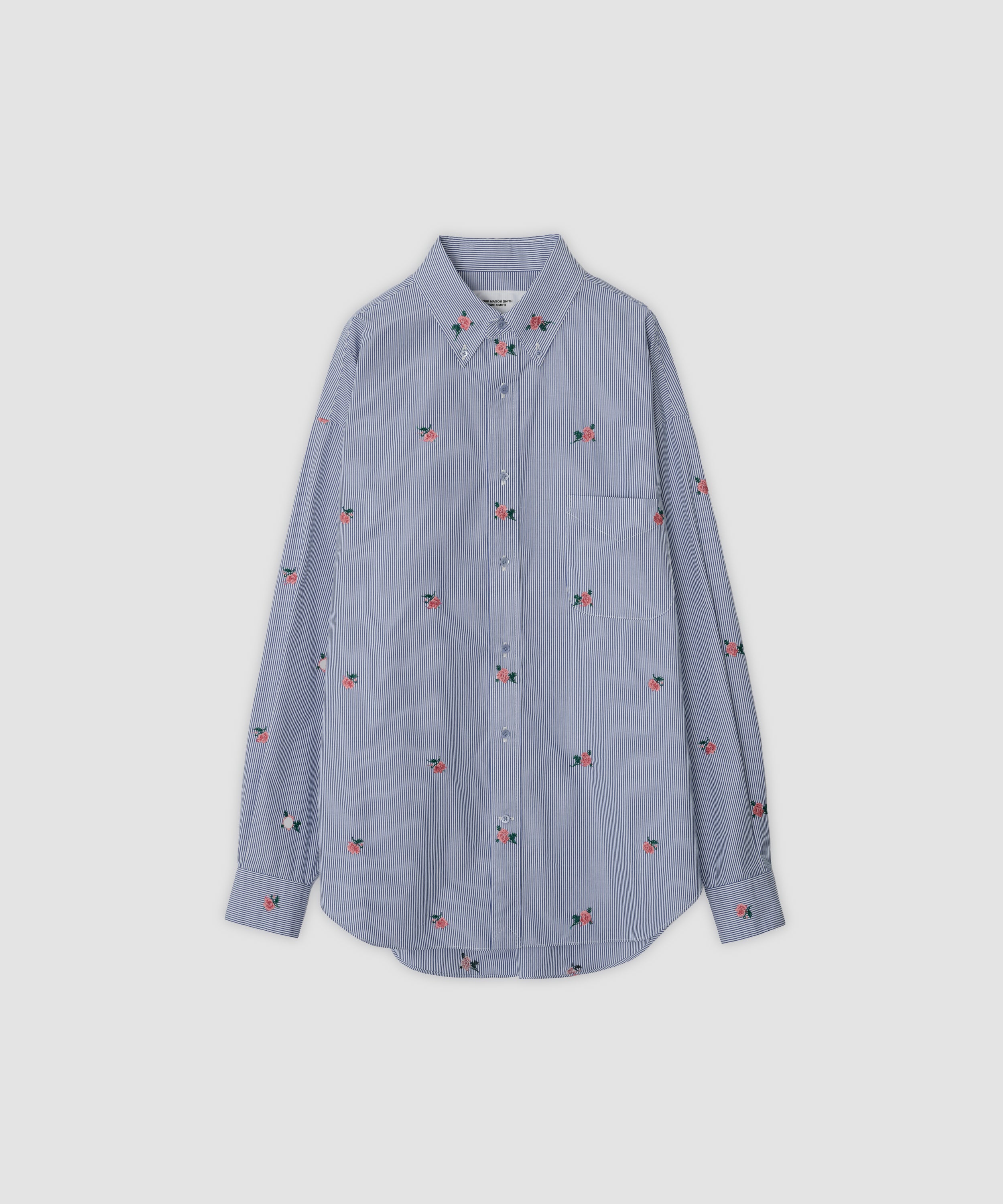 FLOWER EMBROIDERY B.D SHIRT