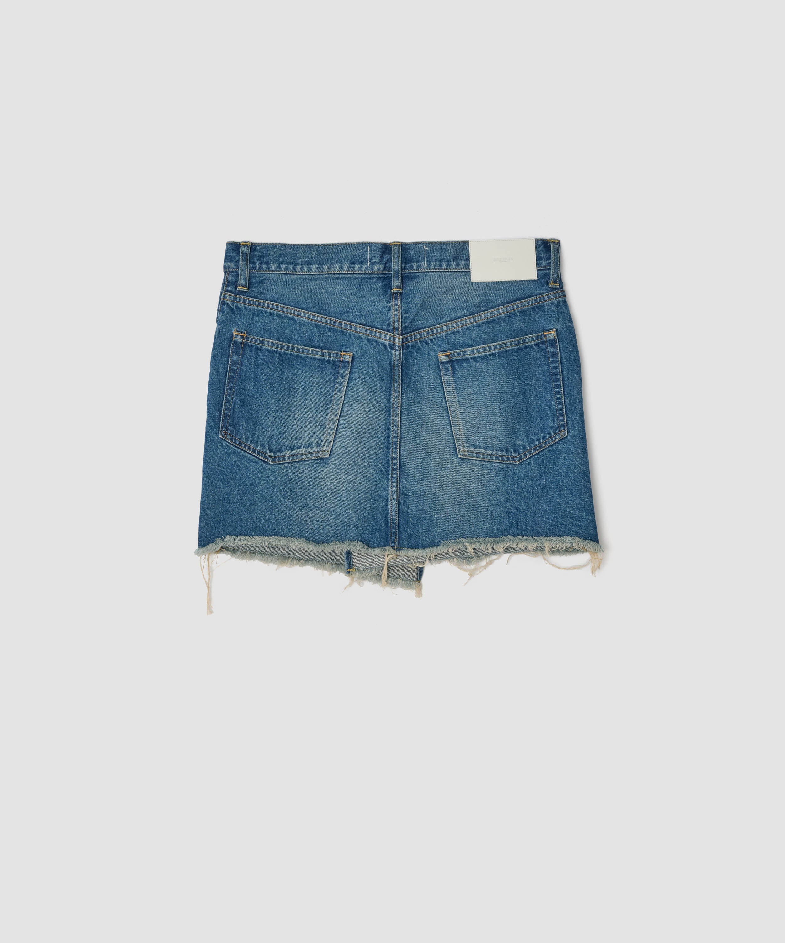 12.75oz DENIM 5 POCKET SKIRT