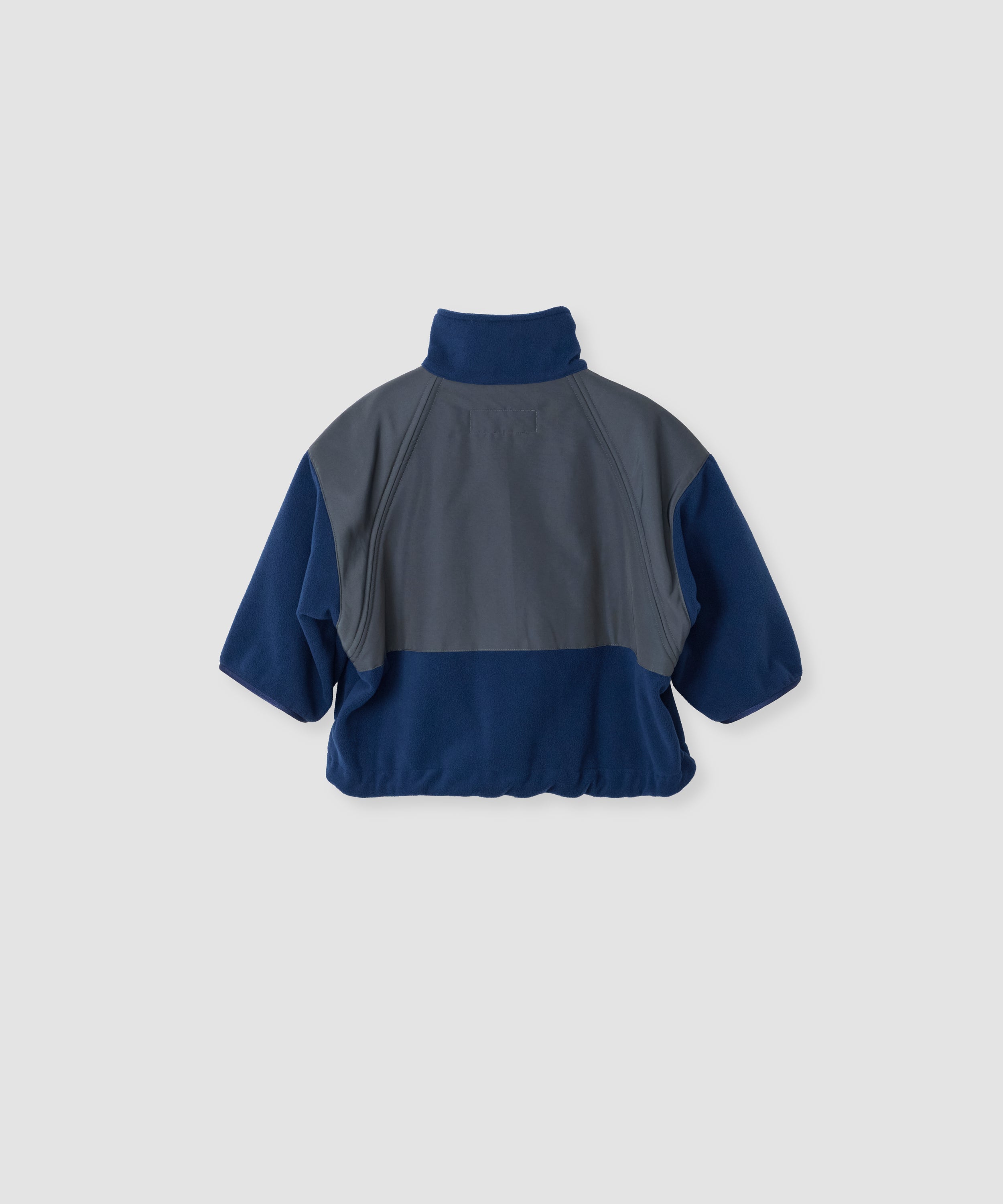 ZIP UP FLEECE SHORT SLEEVE JACKET