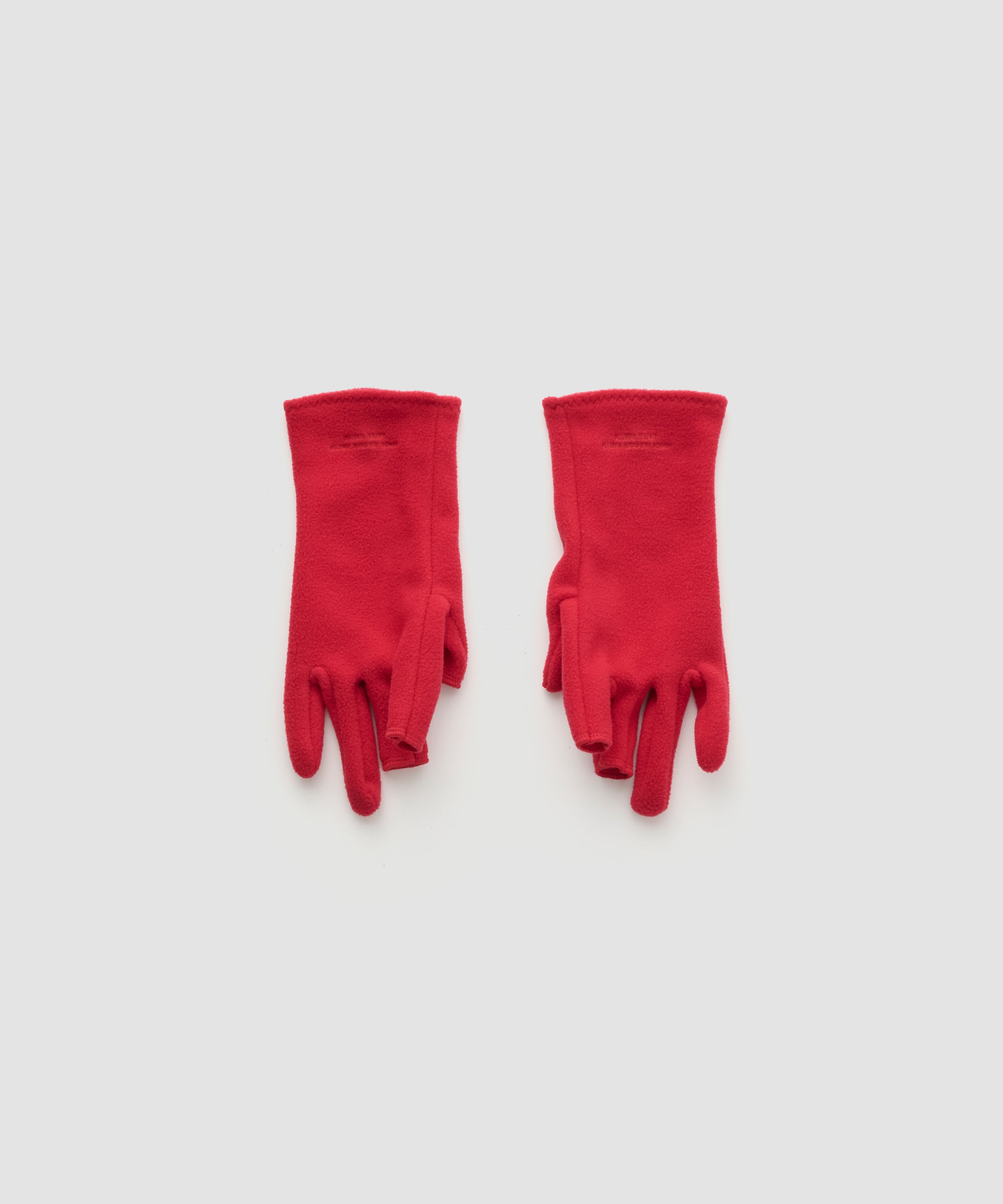 FLEECE THREE FINGERLESS GLOVES