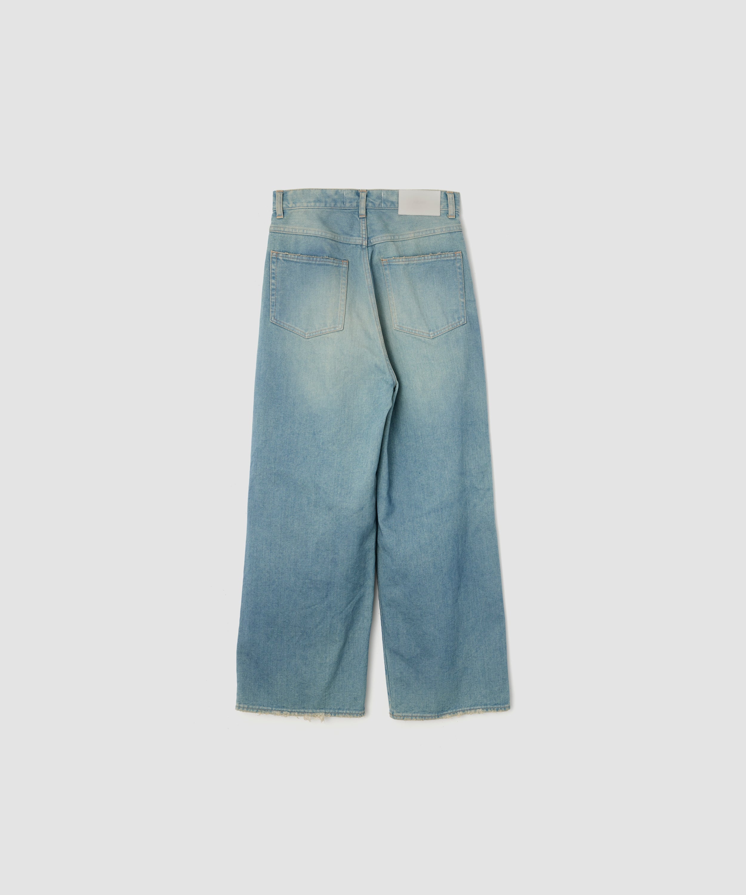 14.5oz DENIM IN TUCK COMFORT TAPERED PANTS