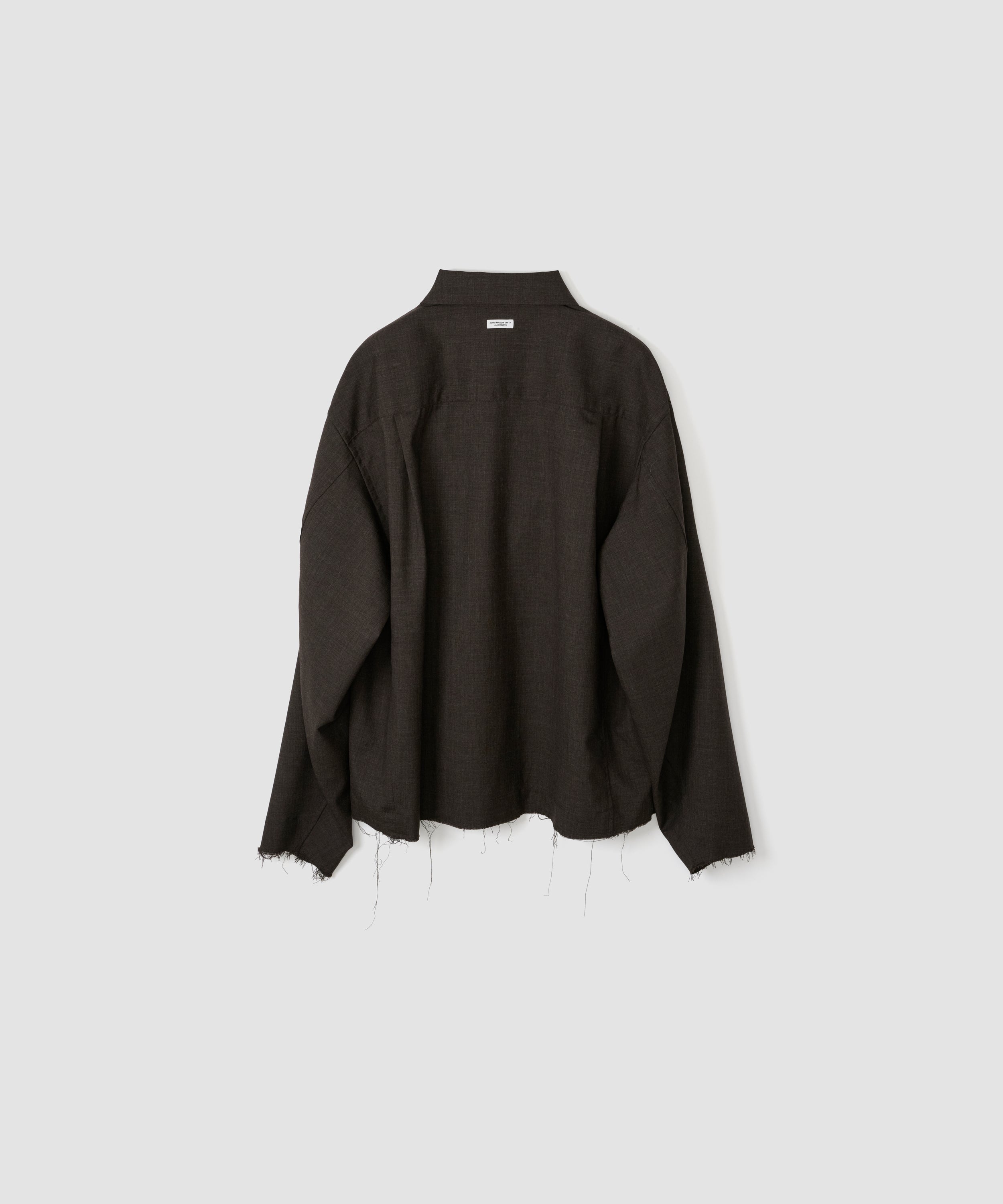 WASHABLE WOOL TROPICAL ZIP BLOUSON