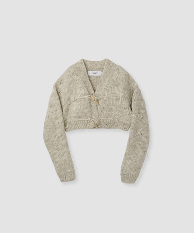 1.5G TOGGLE SHORT CARDIGAN