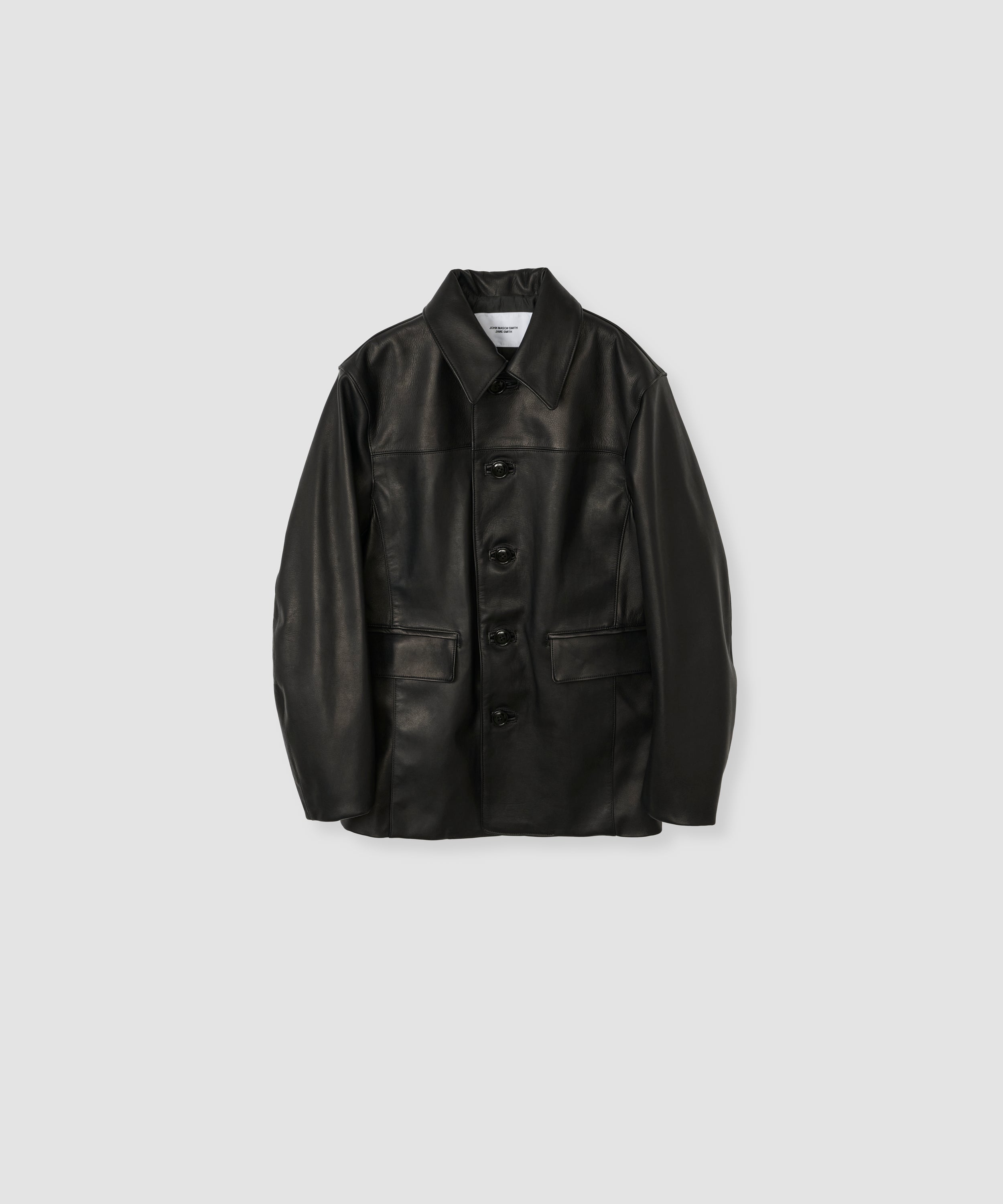 「受注販売 9/25~9/30」COW LEATHER CAR COAT