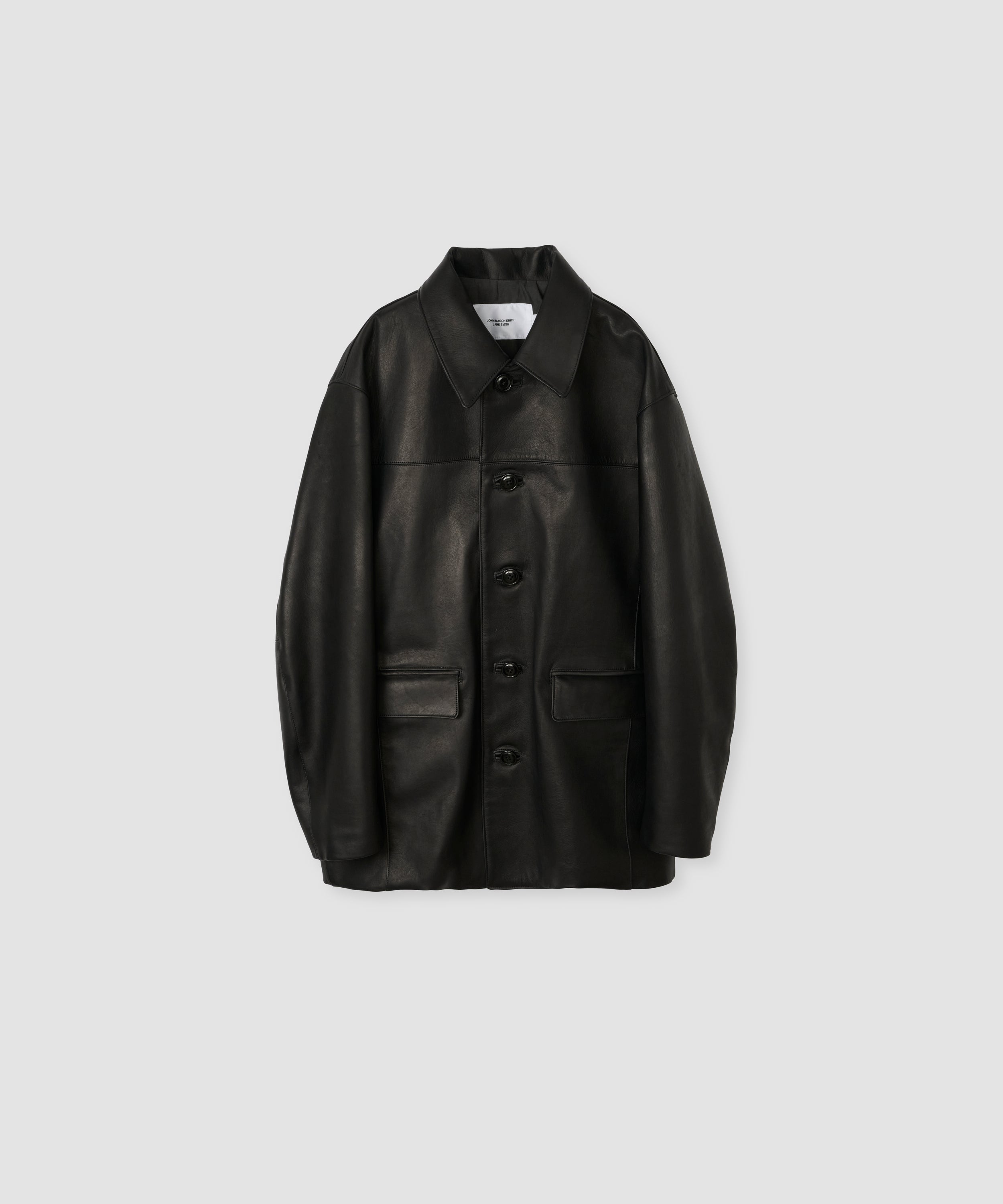「受注販売 9/25~9/30」COW LEATHER CAR COAT
