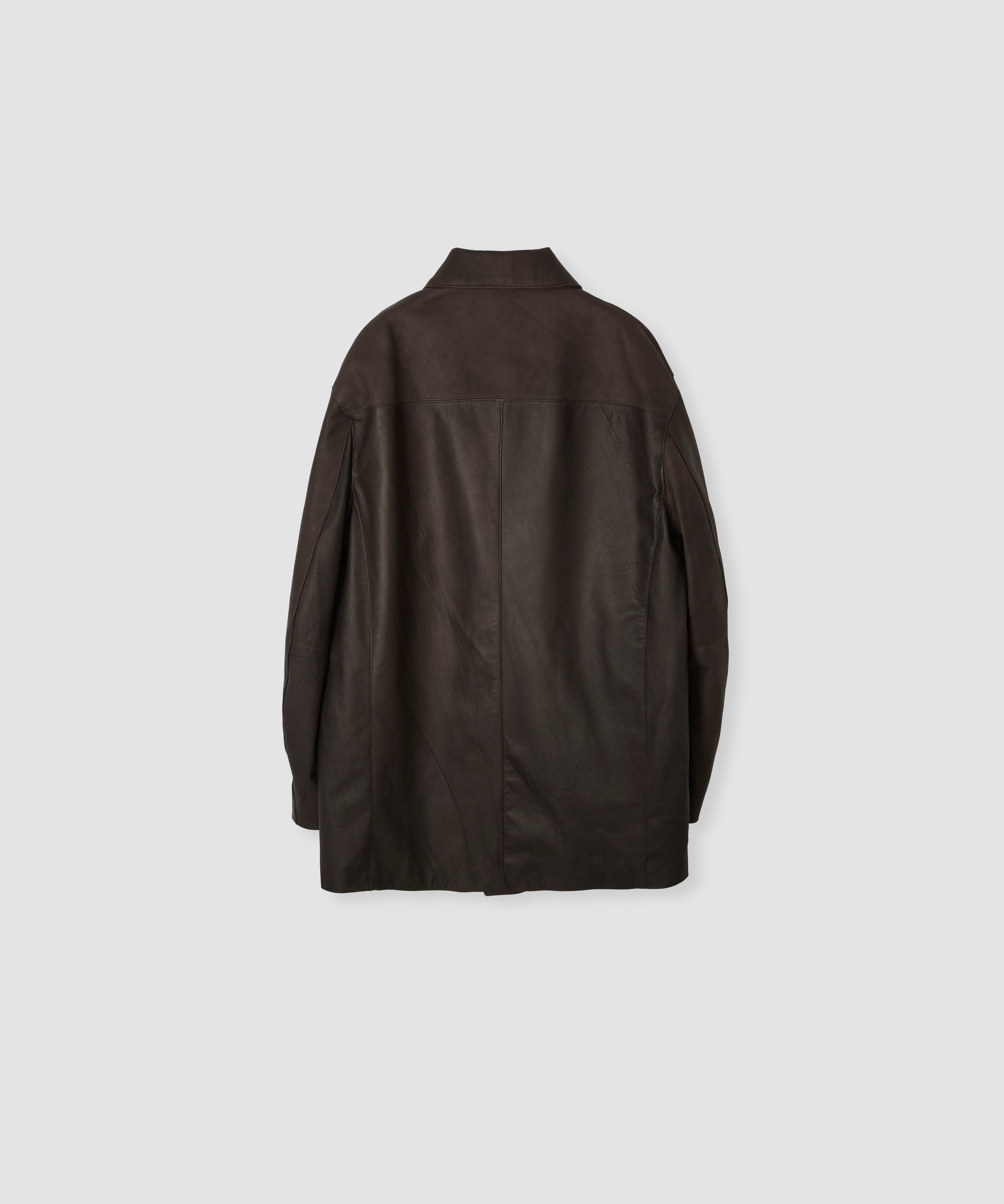 「受注販売 9/25~9/30」COW LEATHER CAR COAT