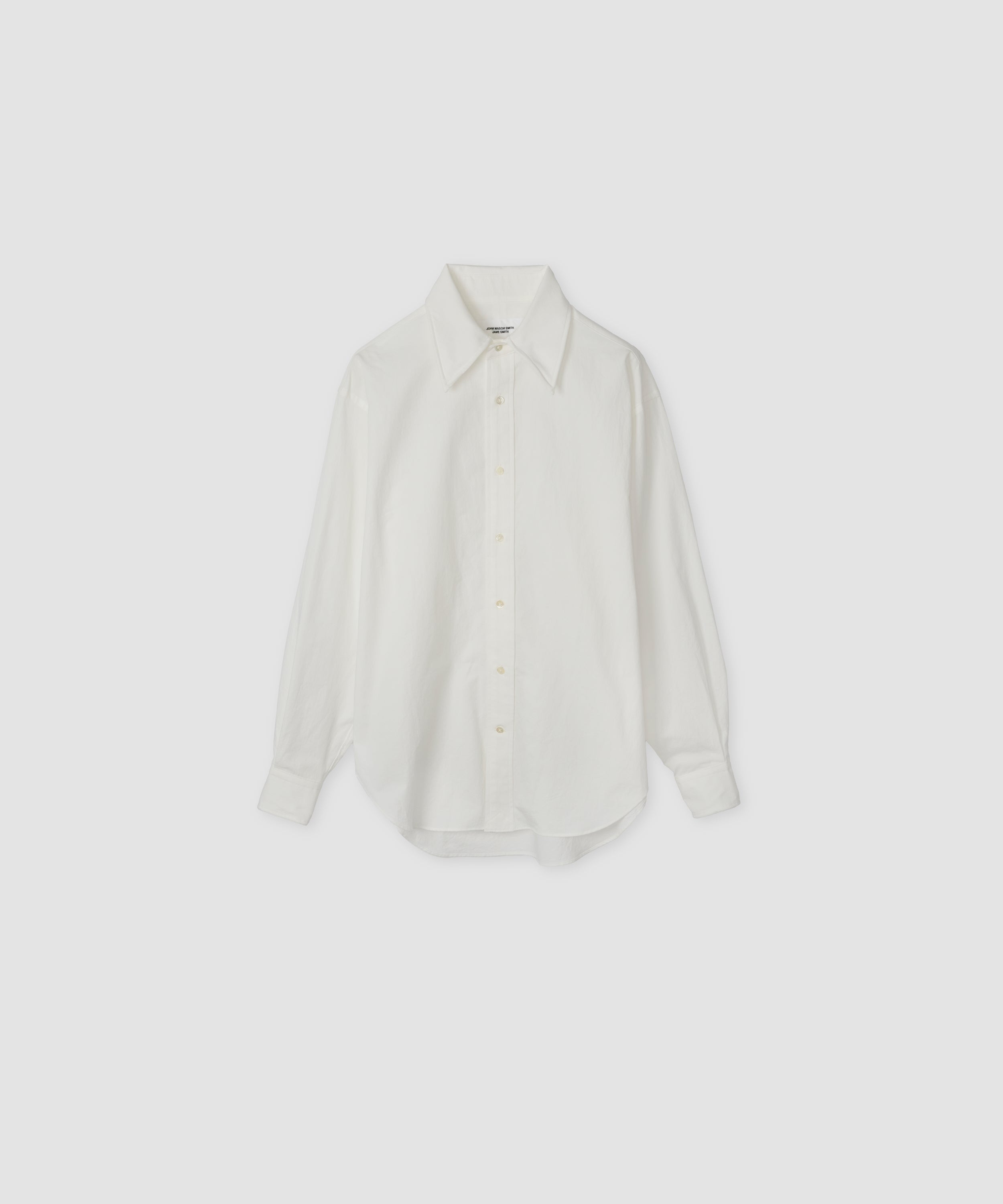 WASHED COTTON BROAD WIRE SHIRT