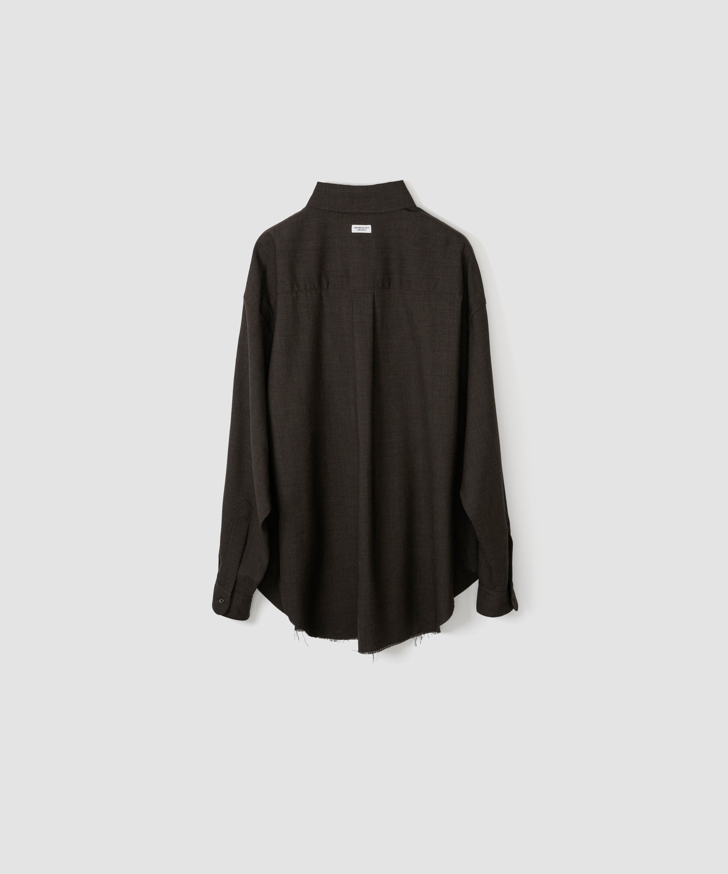WASHABLE WOOL TROPICAL REGULAR SHIRT