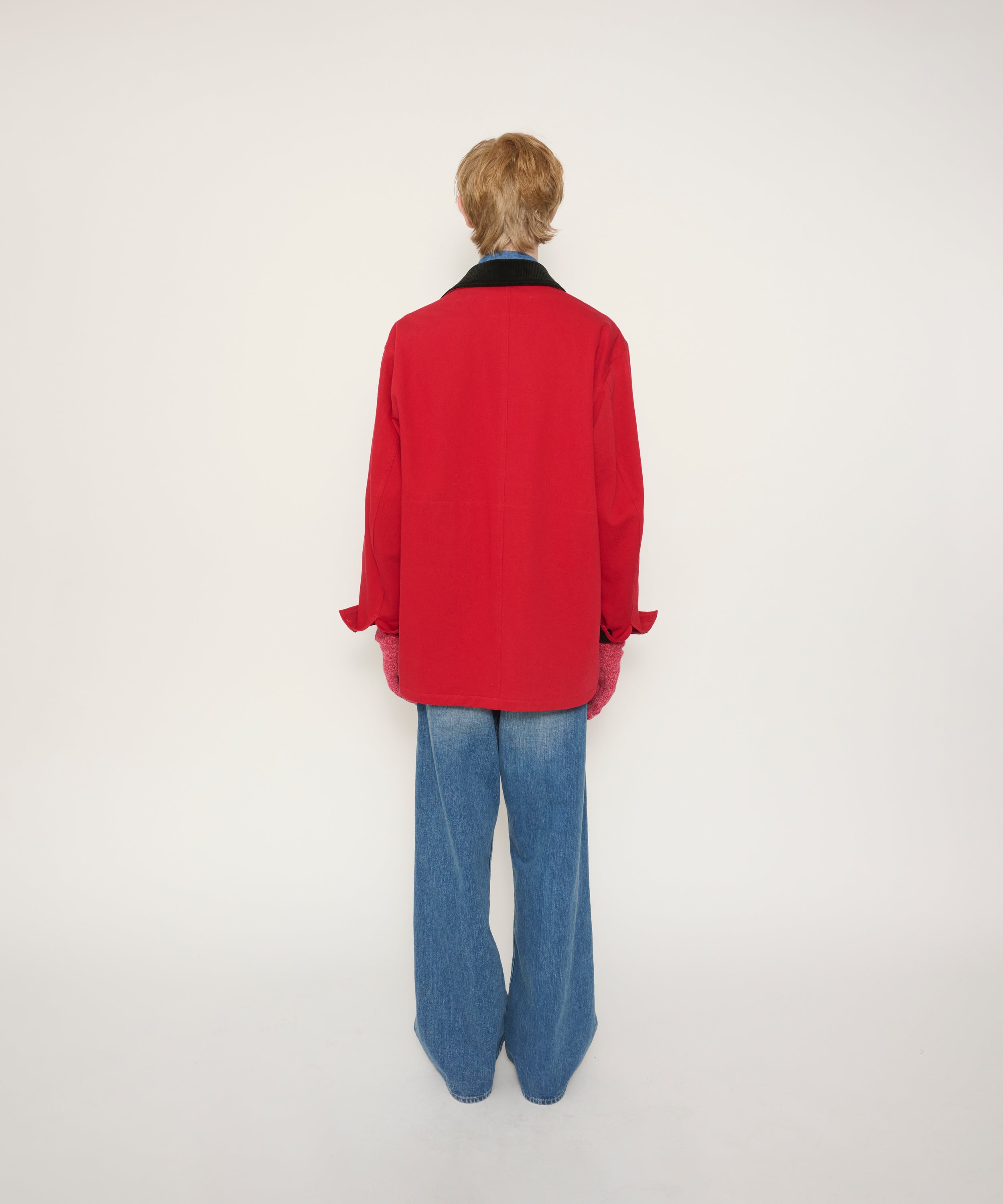 COTTON GABARDINE HUNTING JACKET