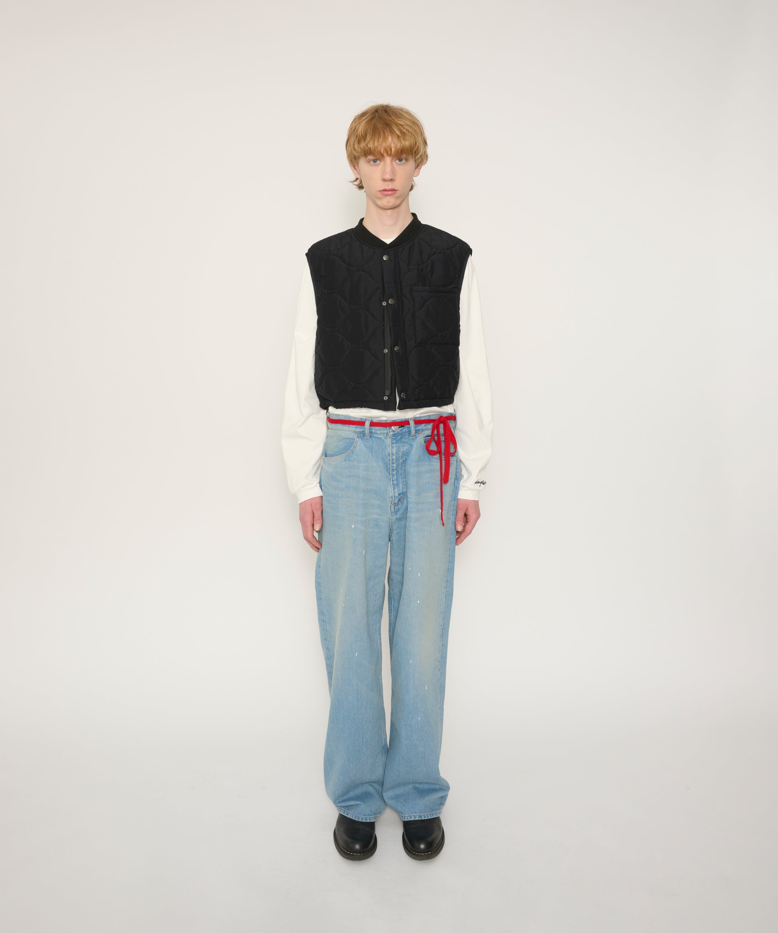 5G CASHMERE TAPE BELT