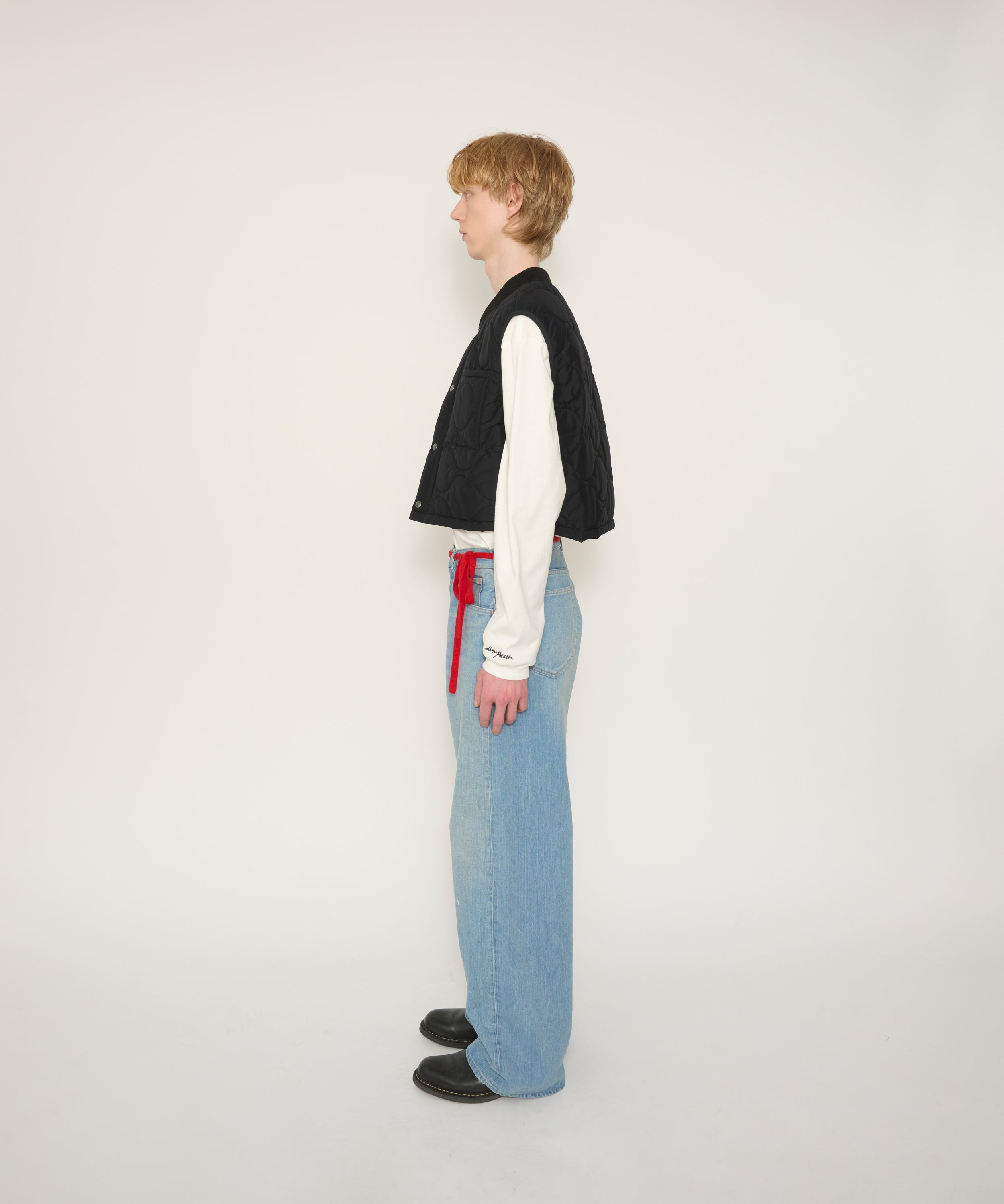 40d NYLON TAFFETA QUILTED SHORT VEST