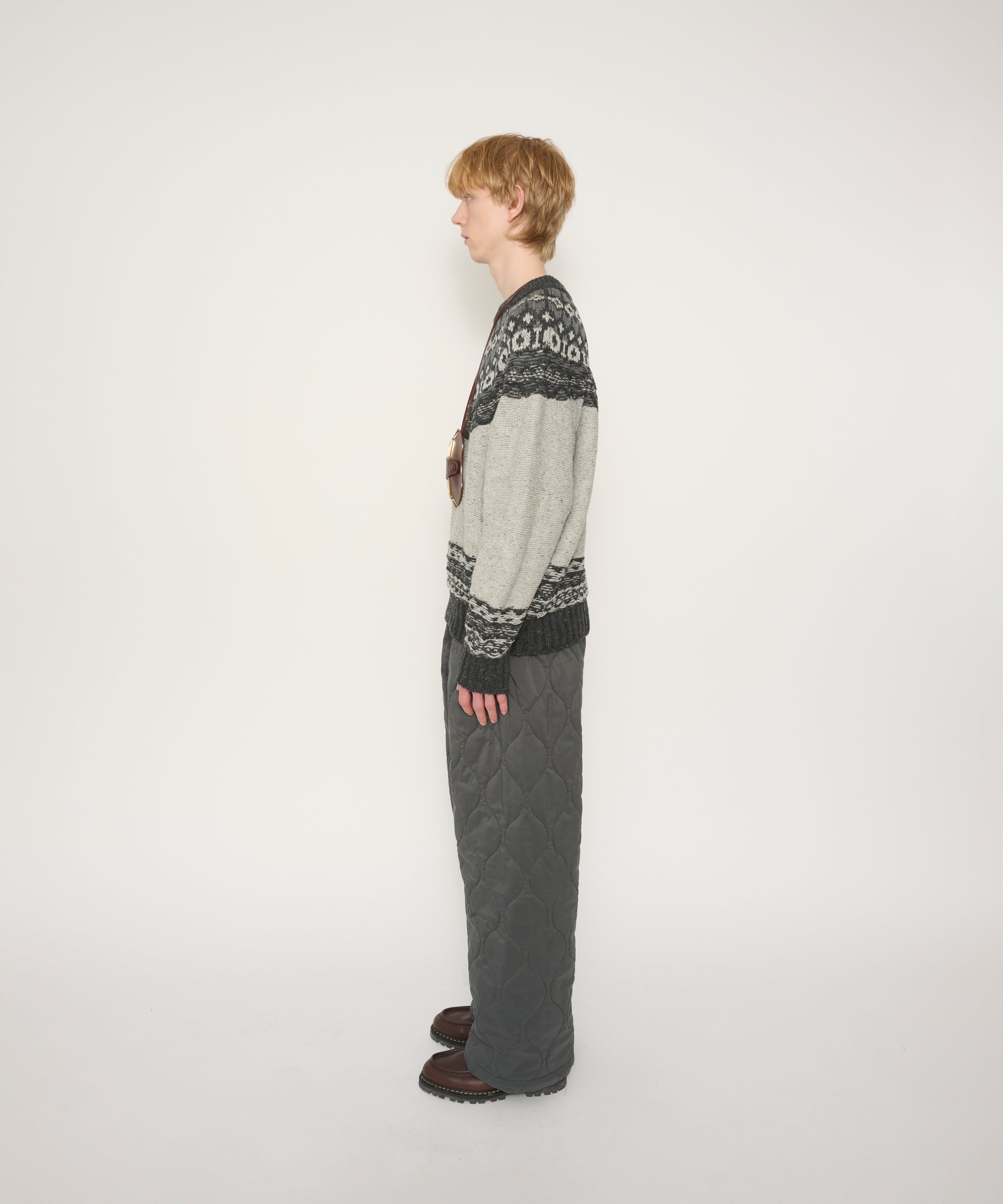 5G NORDIC YOKE SWEATER