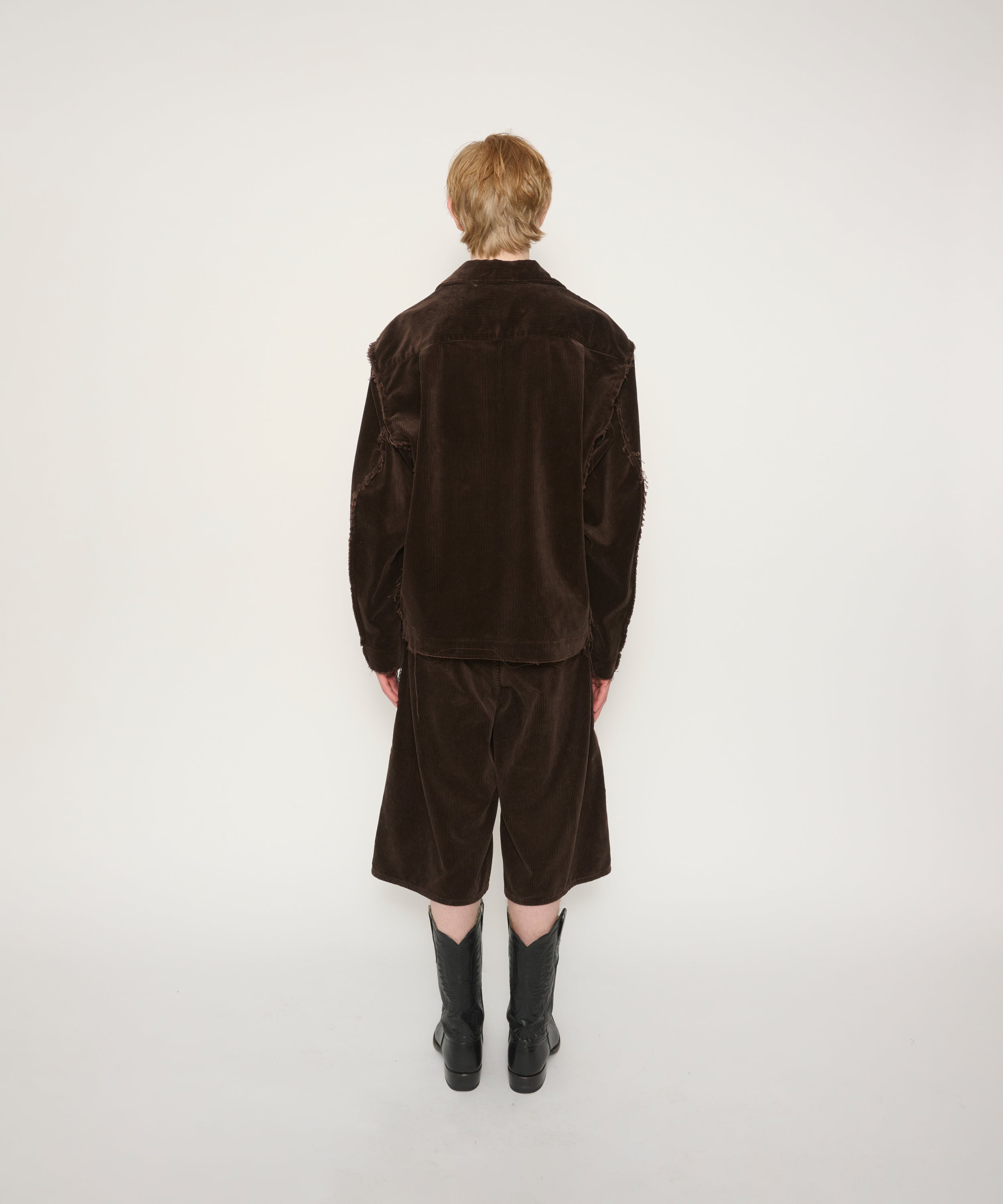 8W CORDUROY 5 POCKET 15 INCH SHORT PANTS