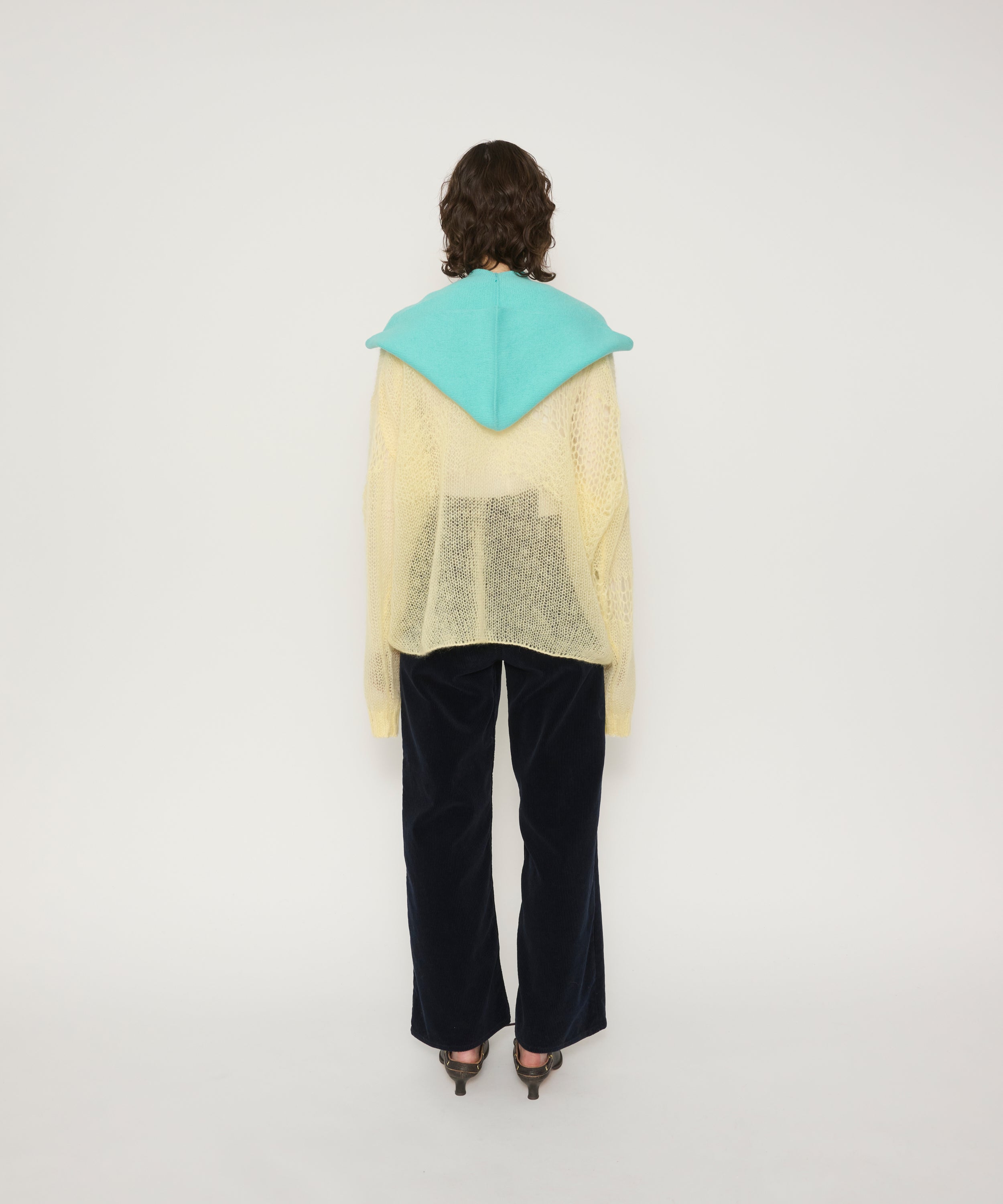 MOHAIR CREW NECK SWEATER