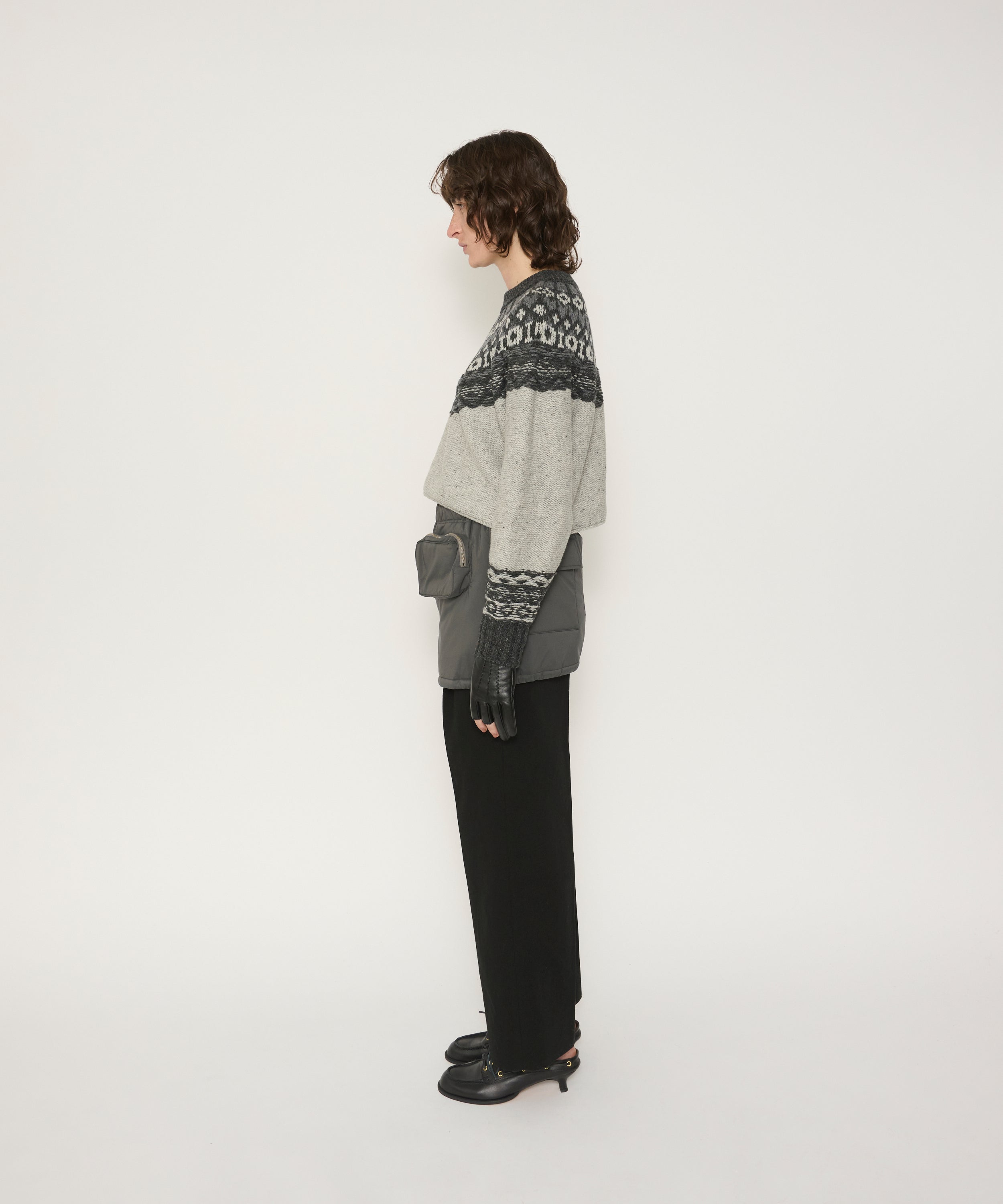 5G NORDIC YOKE SWEATER