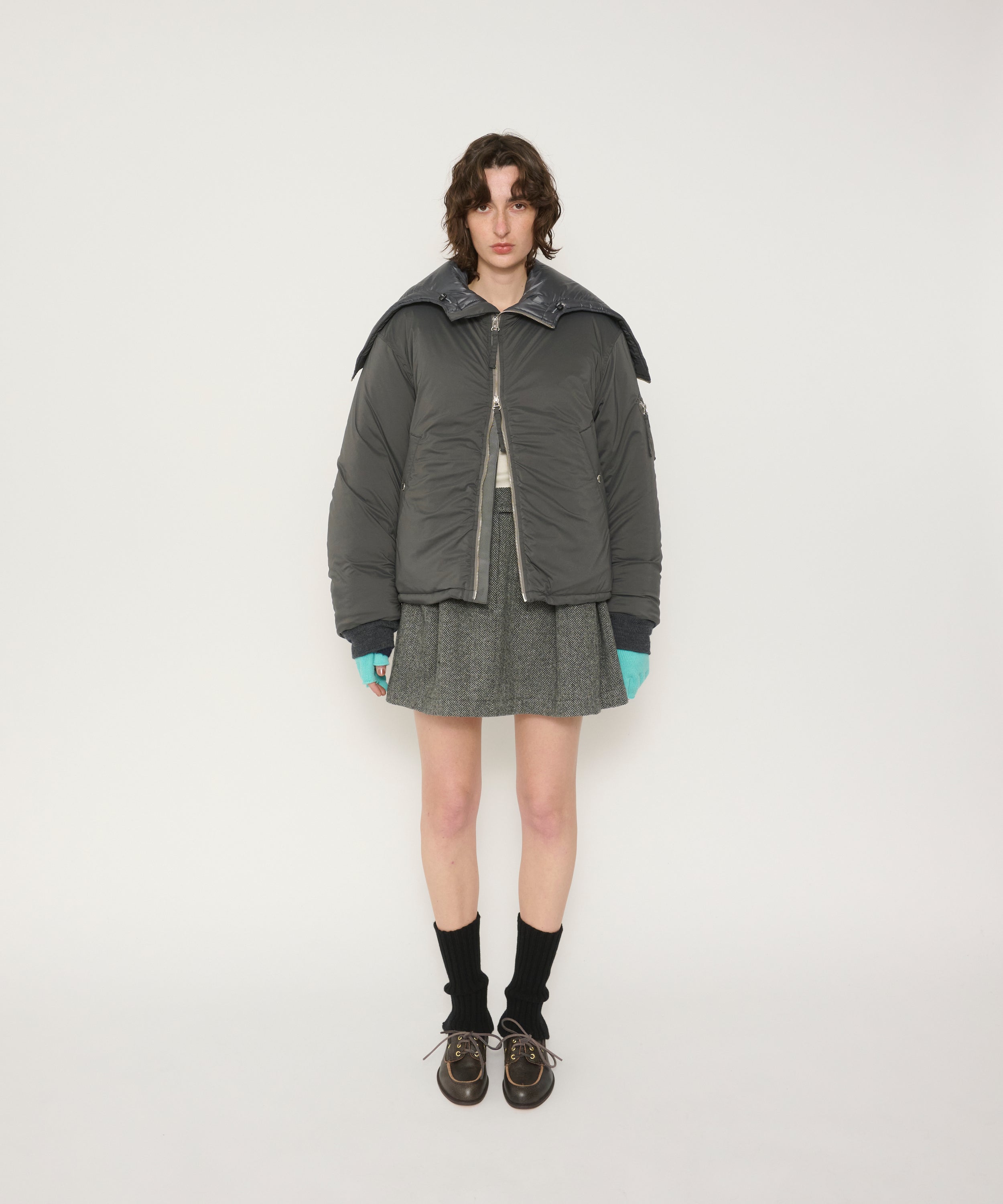 40d NYLON TAFFETA TACTICAL ZIP BLOUSON