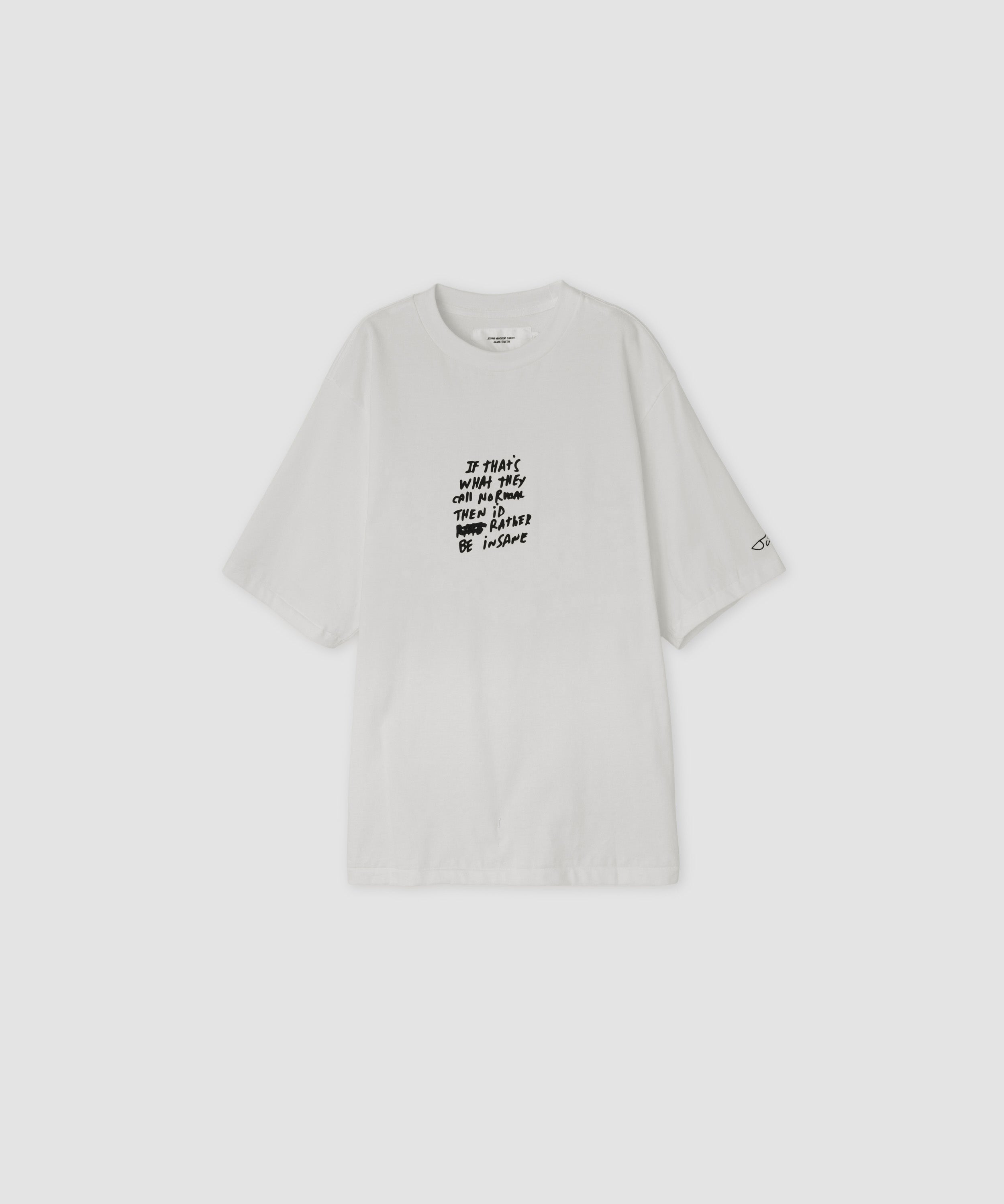 JAI TANJU BE INSANE S/S T-SHIRT