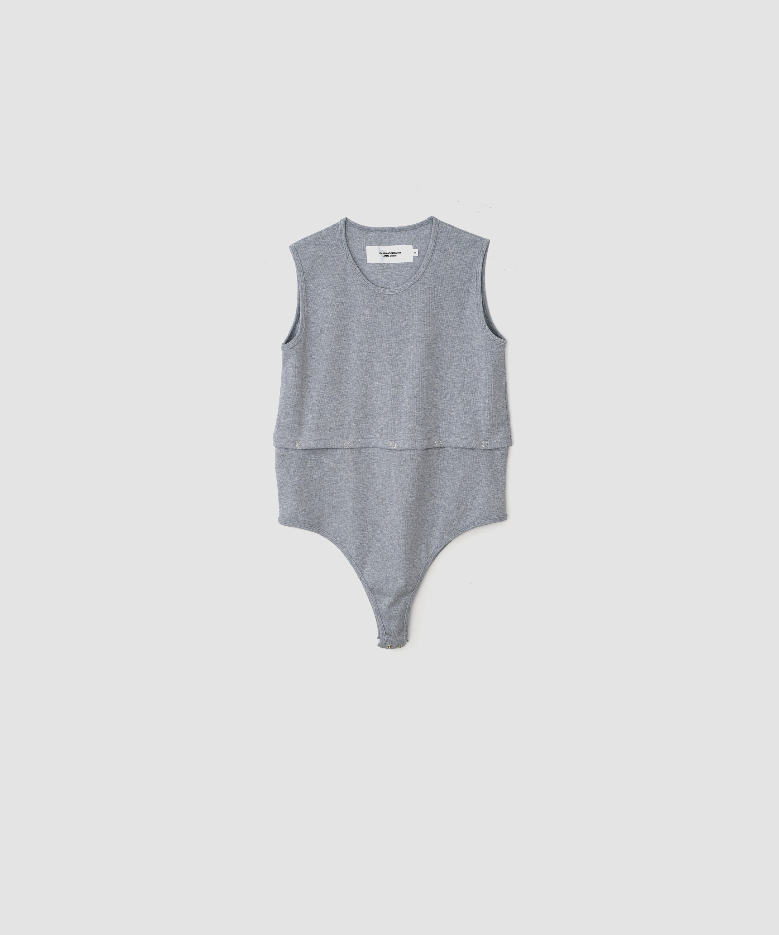 COTTON RIB SEPARATE ROMPER TANK TOP