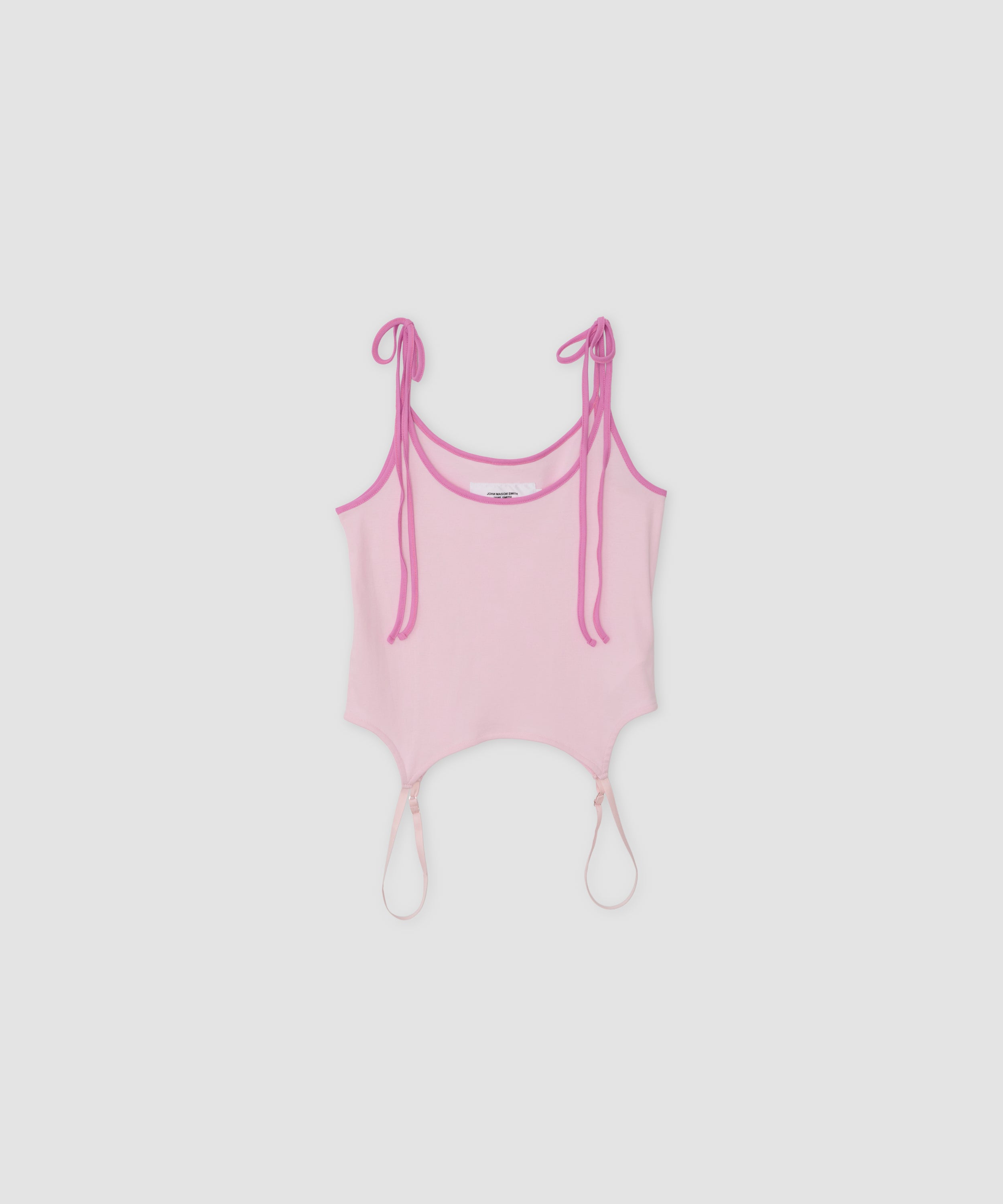 COTTON UP DOWN RIBBON CAMISOLE