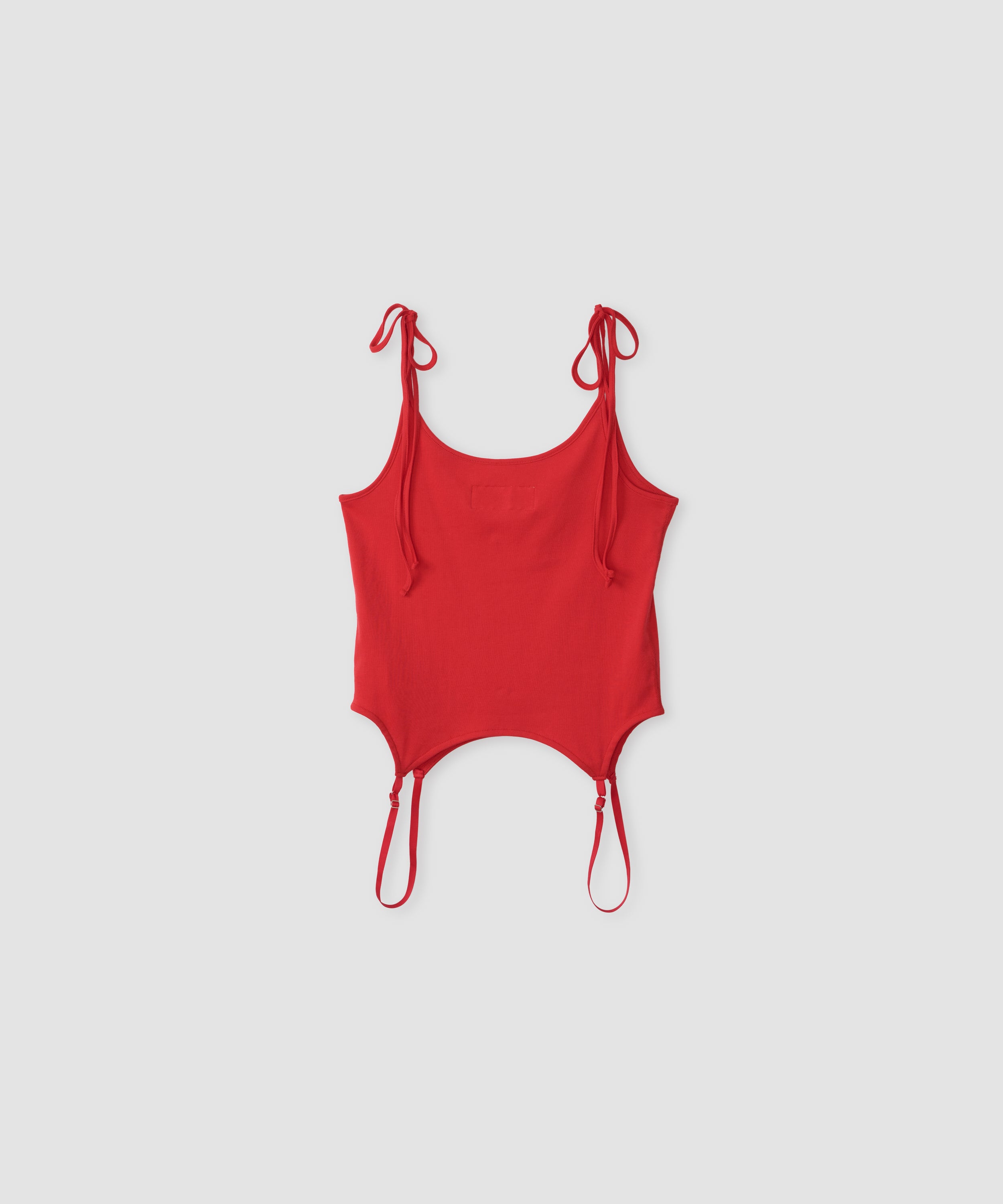 COTTON UP DOWN RIBBON CAMISOLE