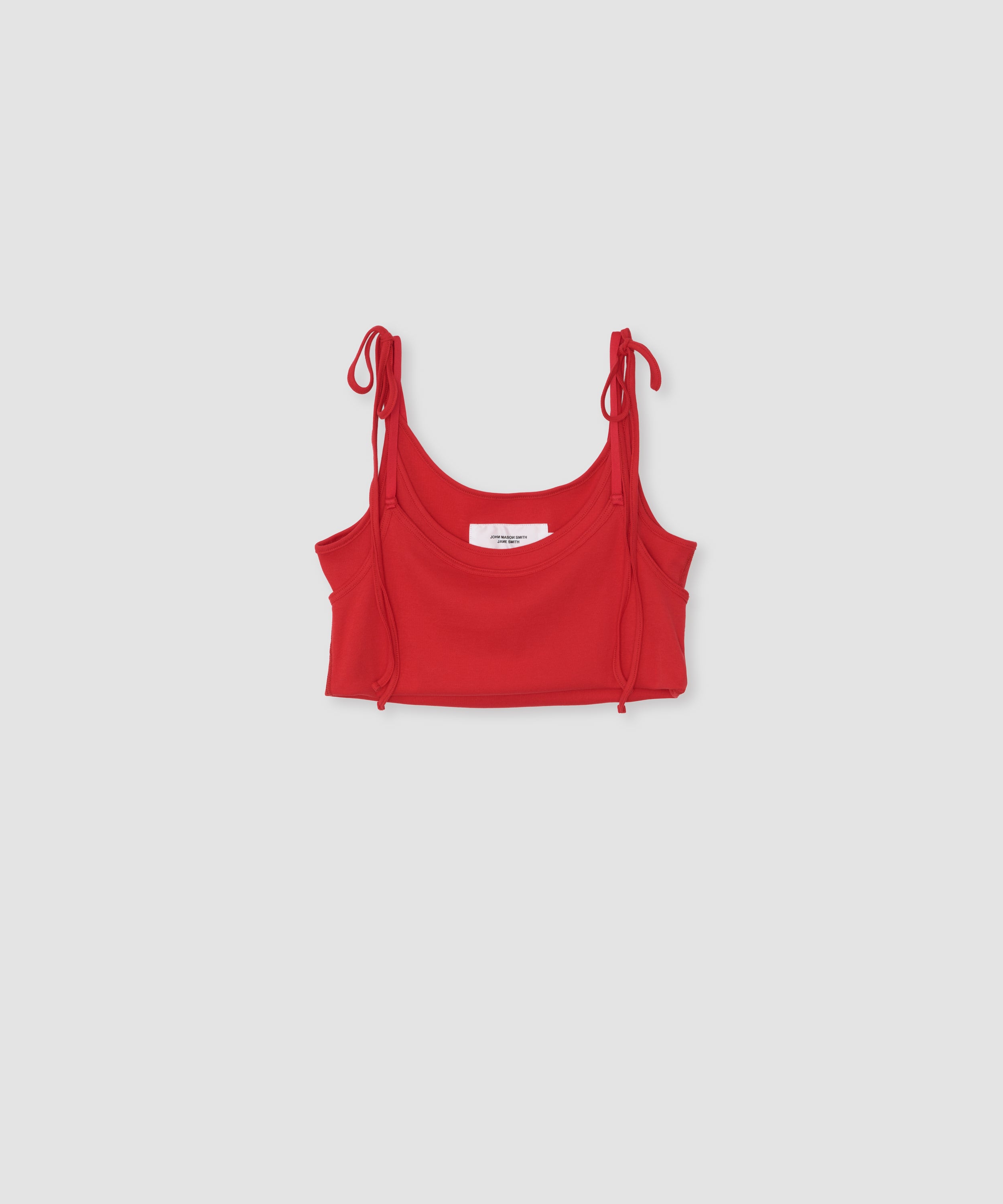 COTTON UP DOWN RIBBON CAMISOLE