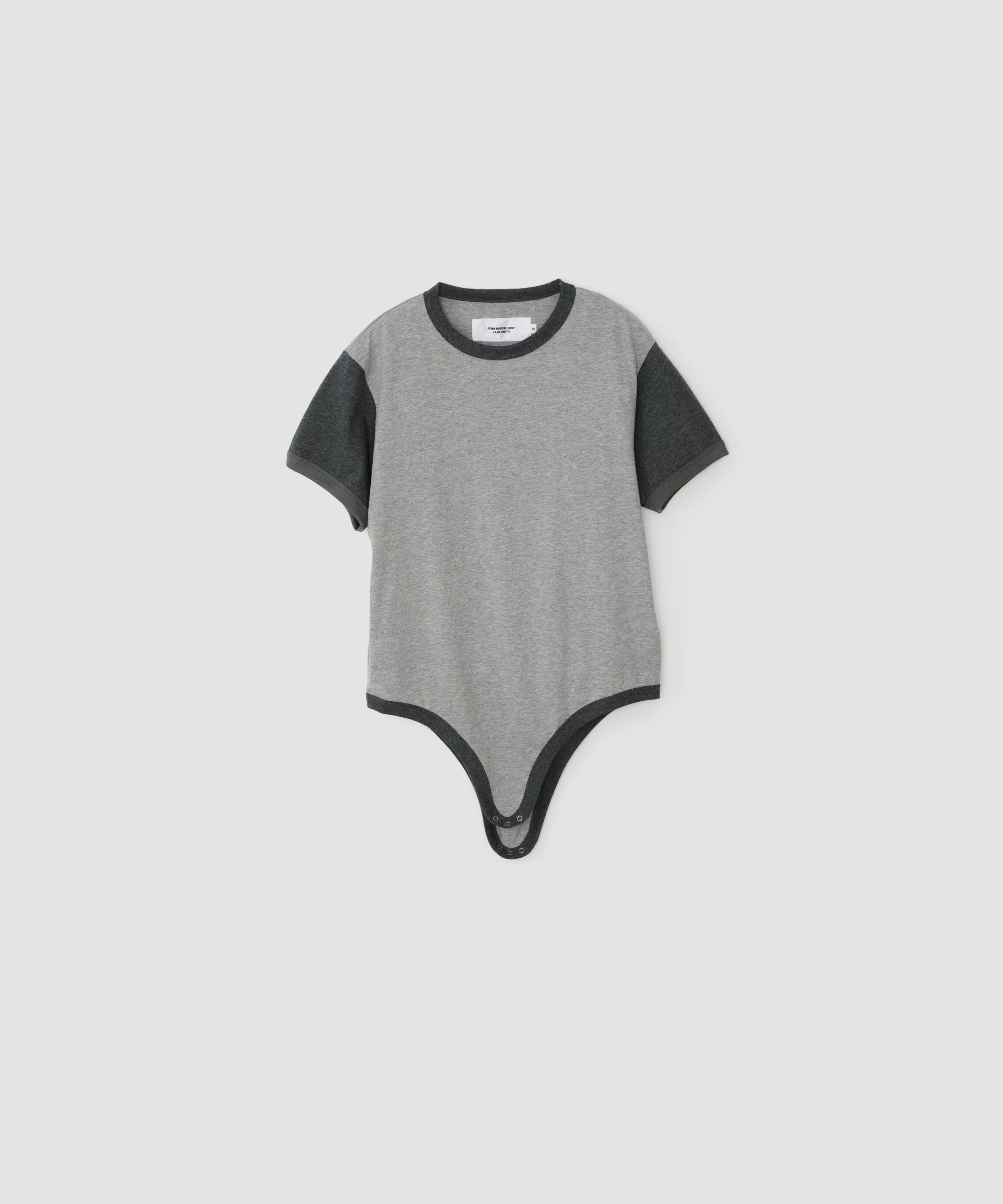 COTTON BI COLOR RINGER ROMPER T-SHIRT