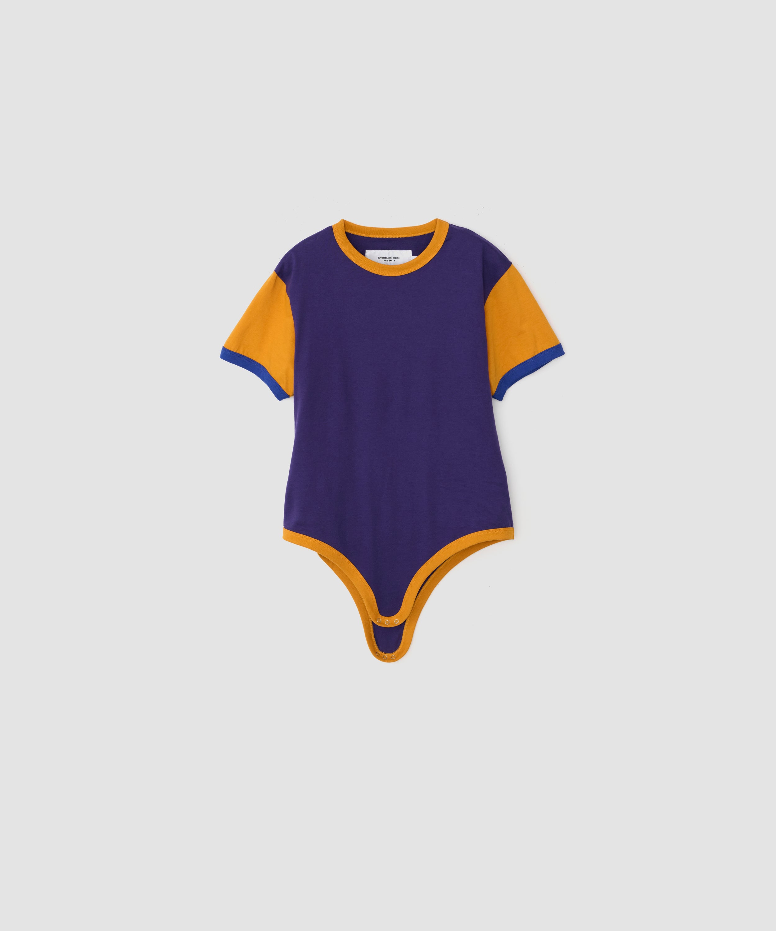 COTTON BI COLOR RINGER ROMPER T-SHIRT