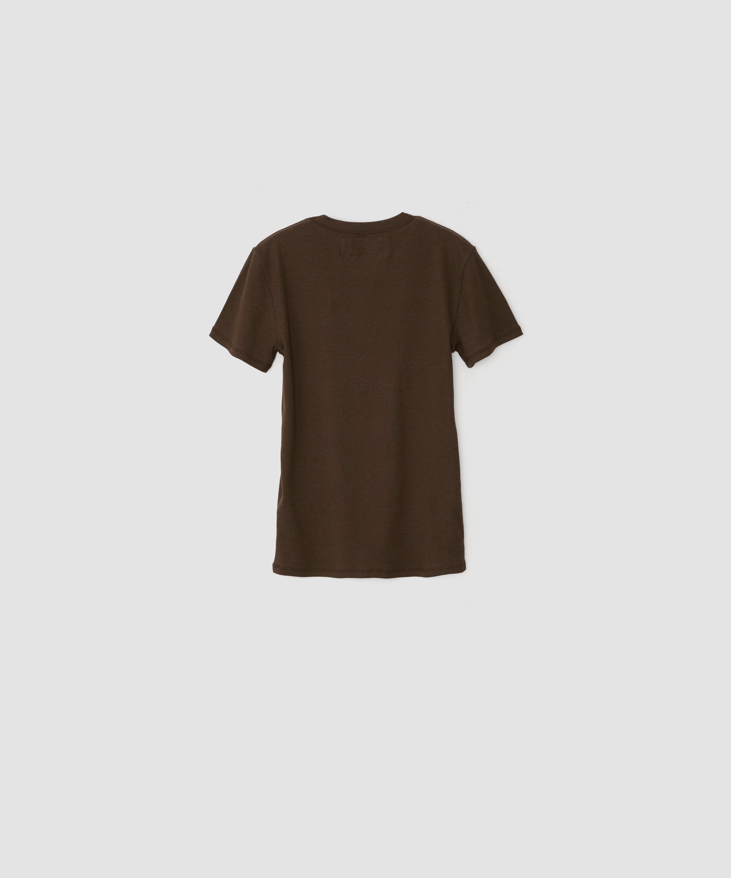 COTTON RAYON RIB COMPACT T-SHIRTS