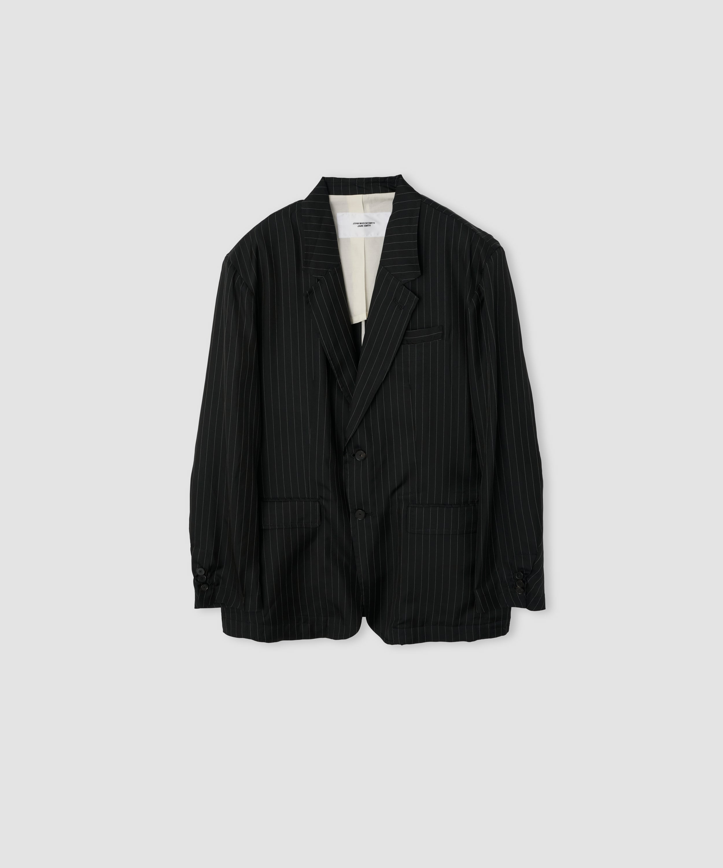 WASHED CUPRO OVERSIZED 2B TAILORED JACKET