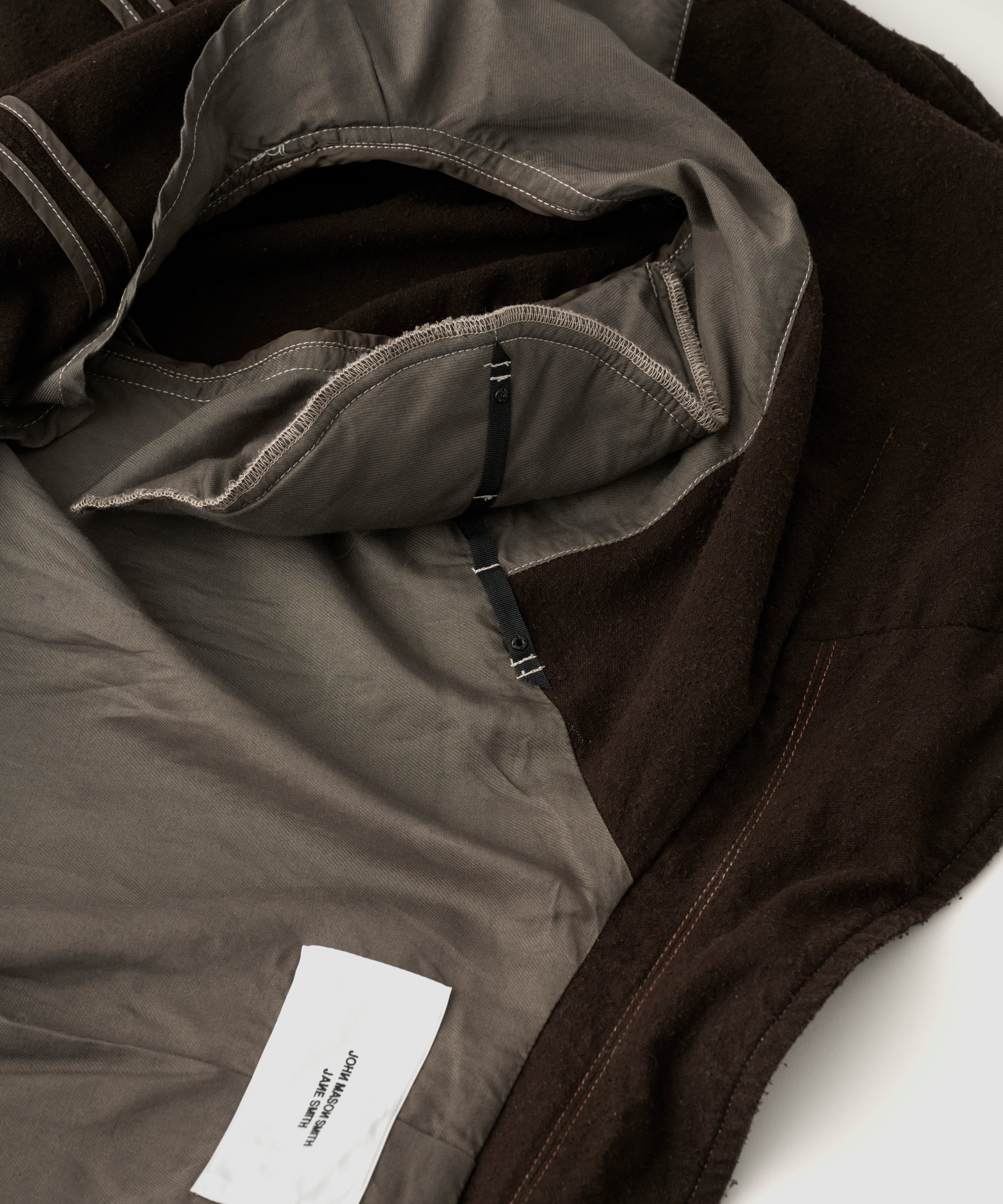 SILK NOIL GARMENT DYE OVERSIZED 3B TAILORED JACKET