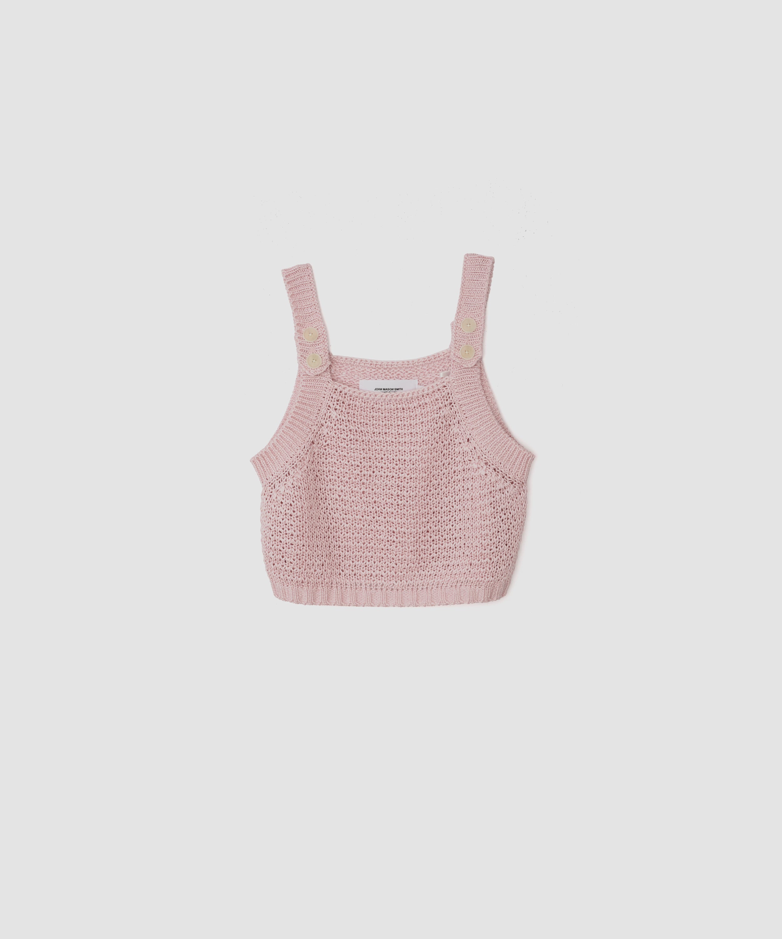 COTTON BUTTON TANK TOP